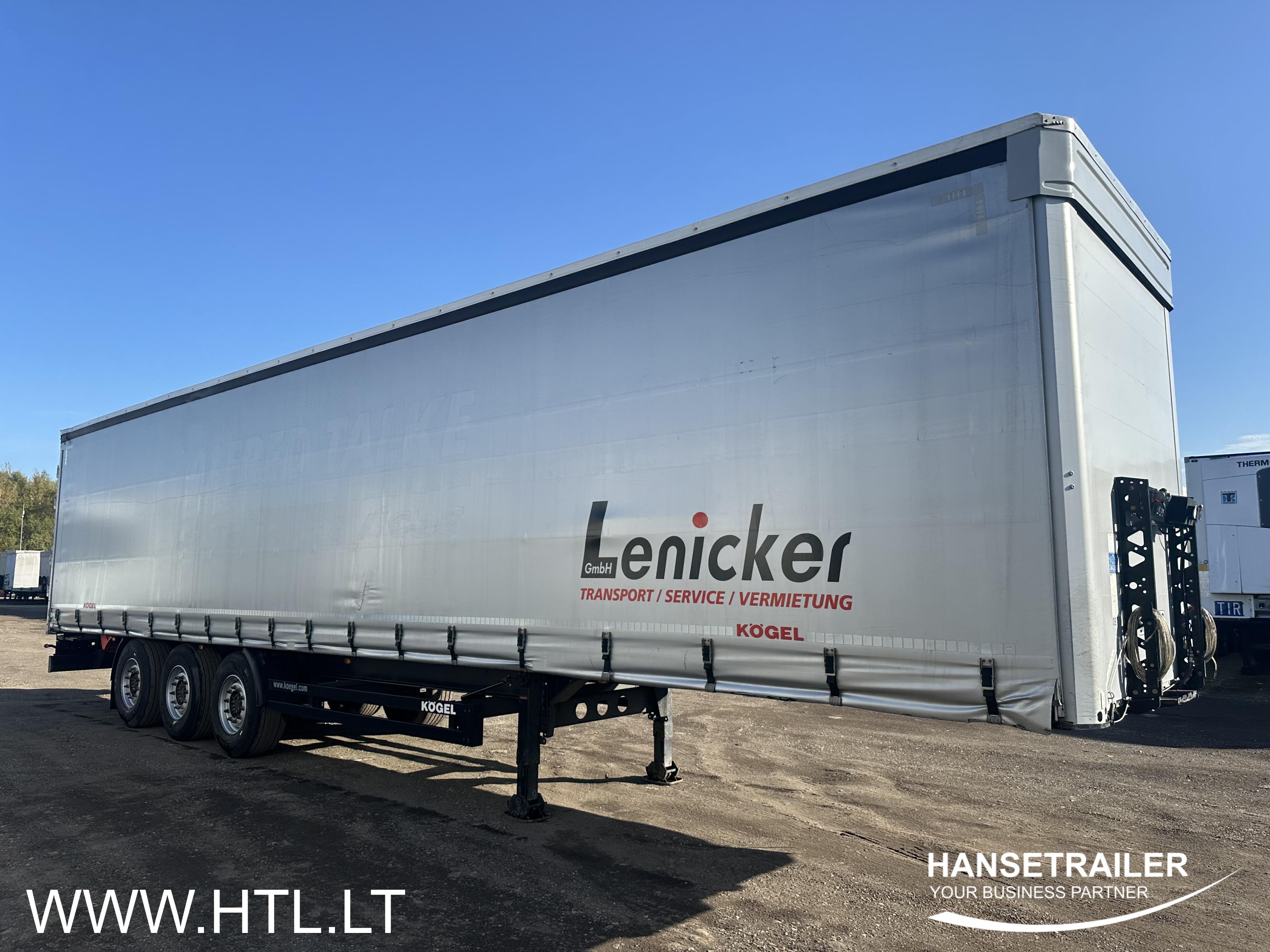 2019 Sattelanhänger Sattelcurtainsider Koegel SN 24