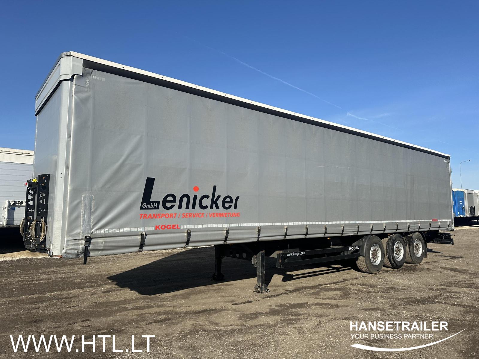 2019 Sattelanhänger Sattelcurtainsider Koegel SN 24