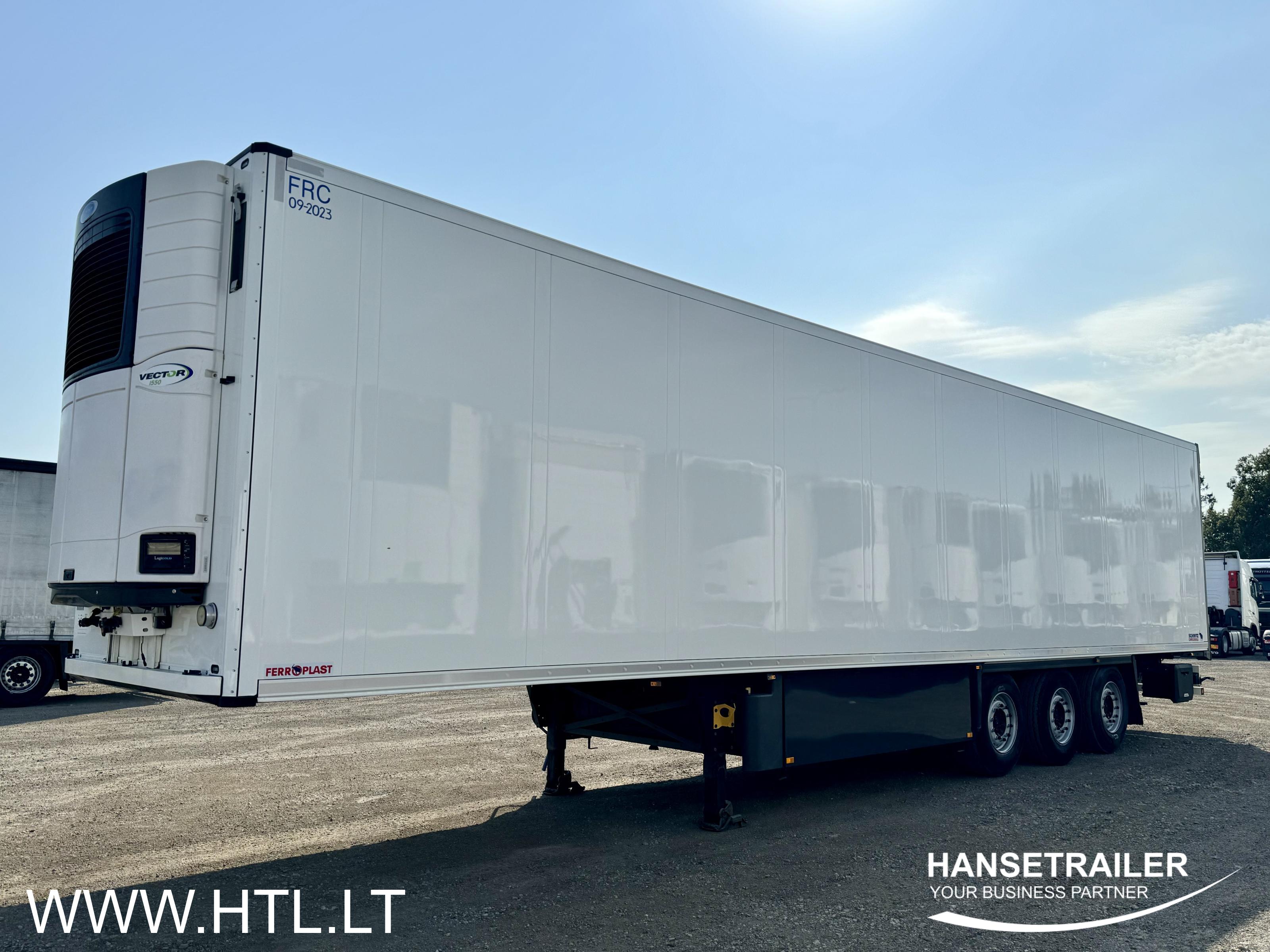 2015 Semitrailer Reefer Schmitz SKO 24 FP60 7cm Double Deck