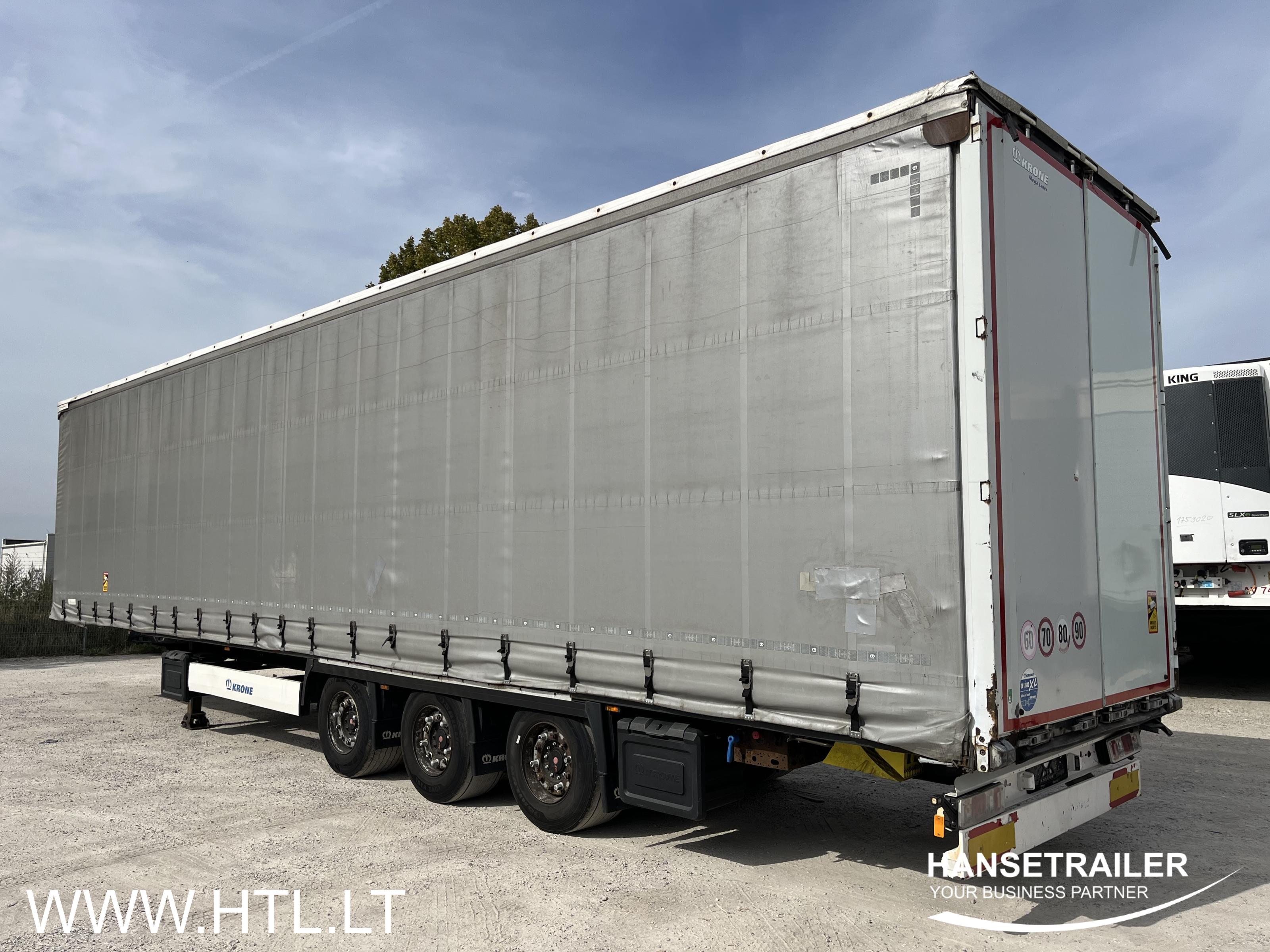 2016 Sattelanhänger Sattelcurtainsider Krone SDP Mega Low Deck