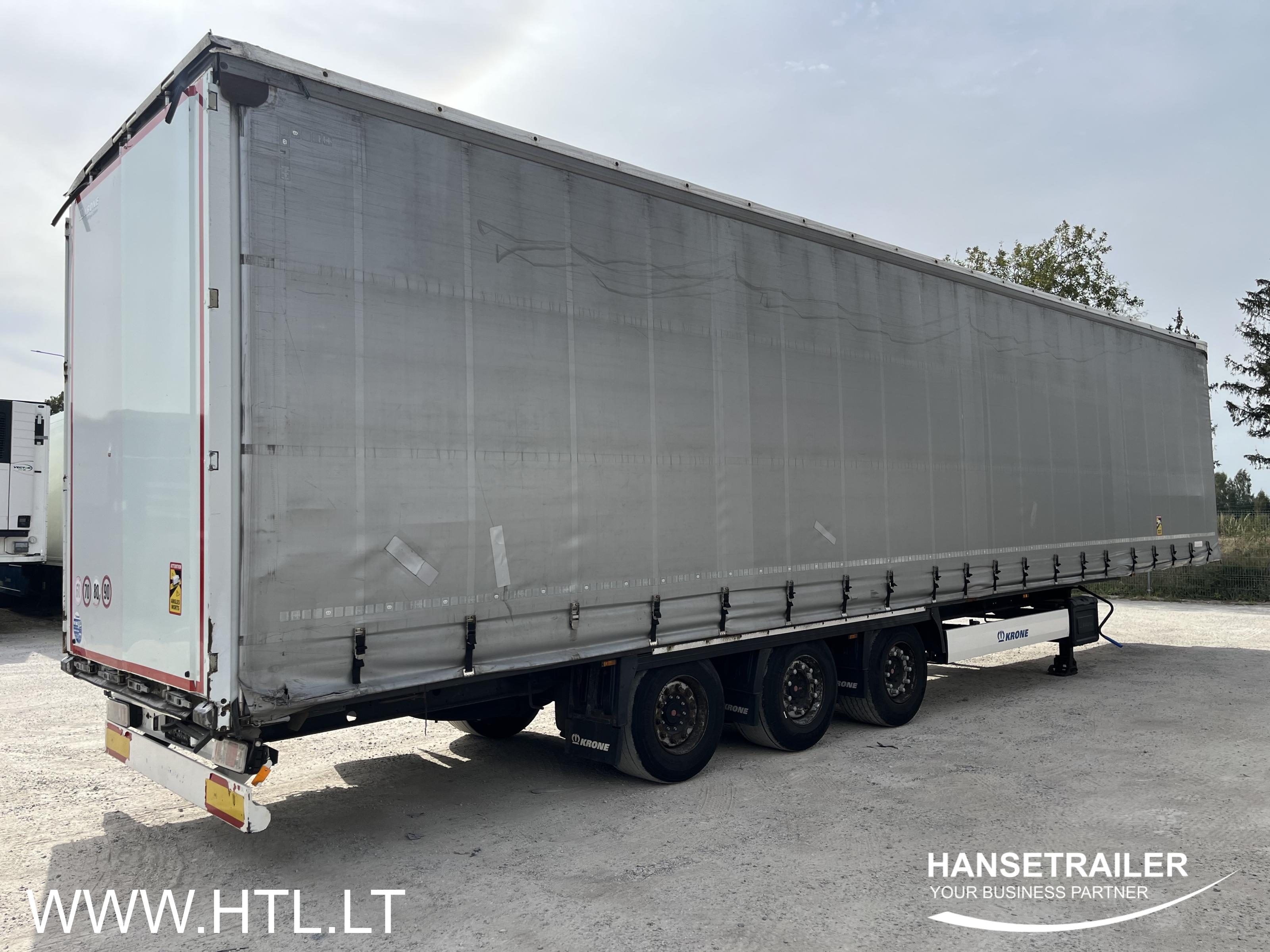 2016 Sattelanhänger Sattelcurtainsider Krone SDP Mega Low Deck