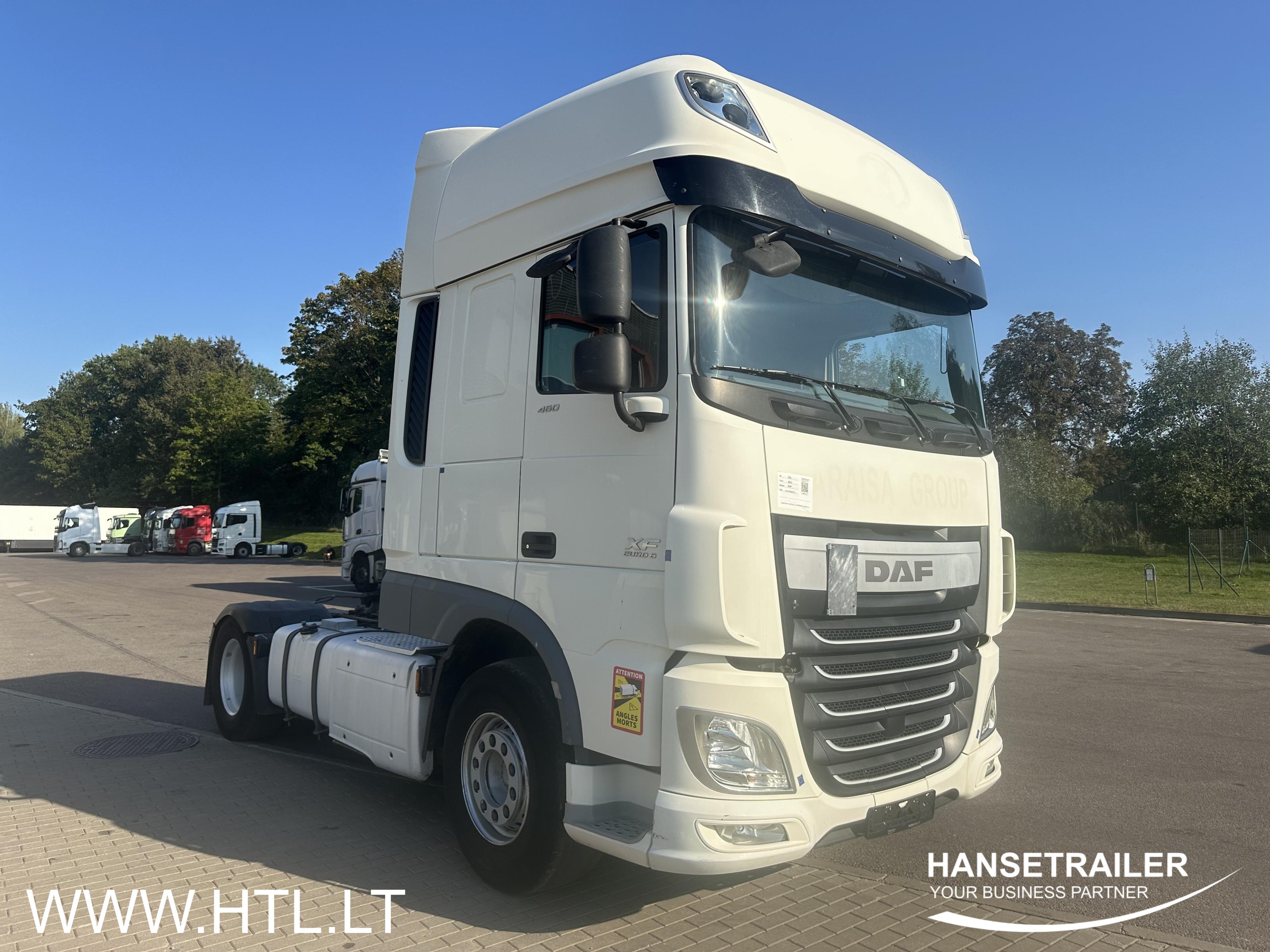 2015 Vilcējs 4x2 DAF XF 460 FT SSC Super Space Cab