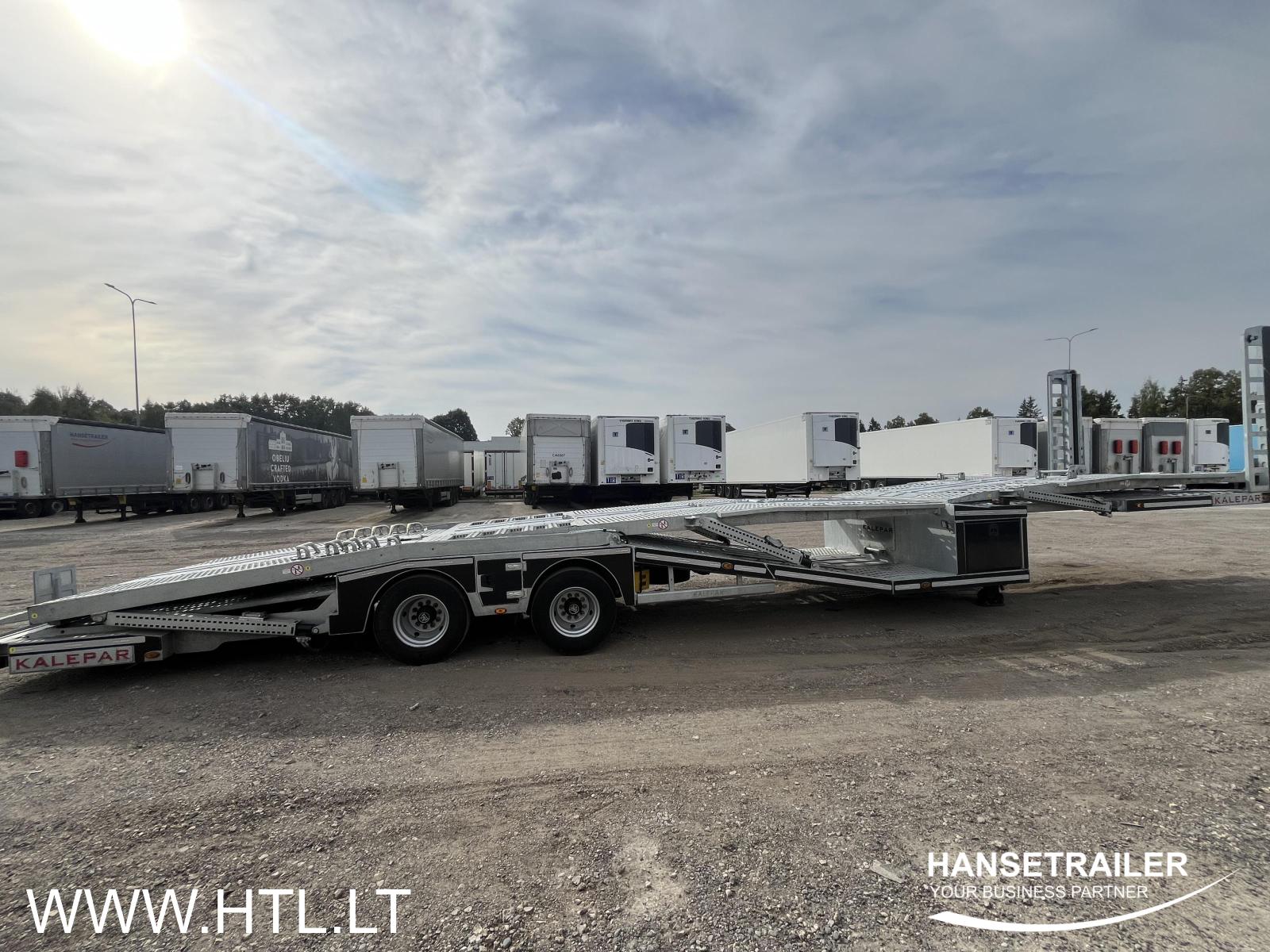 2023 Poolhaagis Autokandja Kaleper 2 Axle Semi Trailer