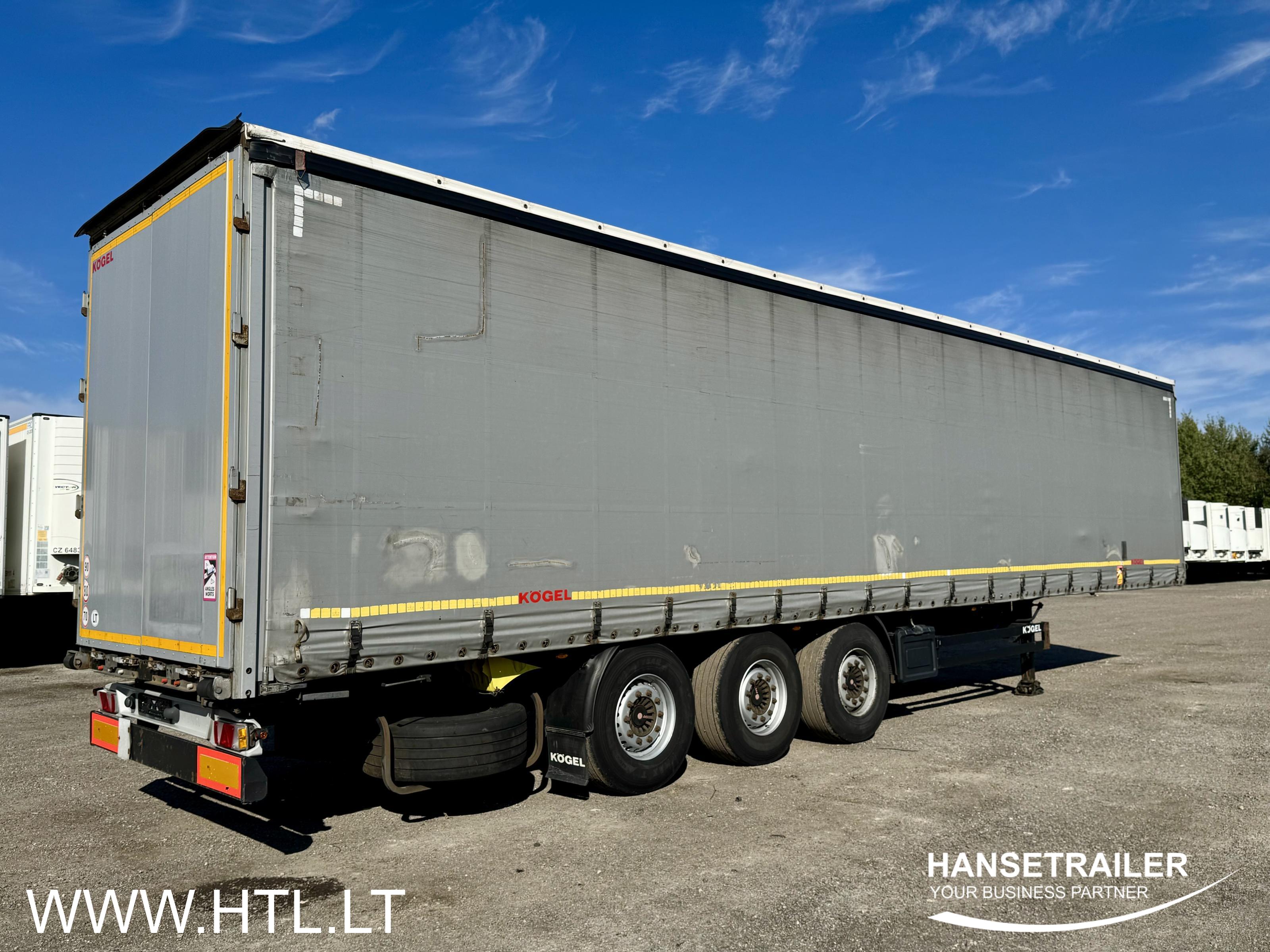 2016 Sattelanhänger Sattelcurtainsider Koegel SN 24