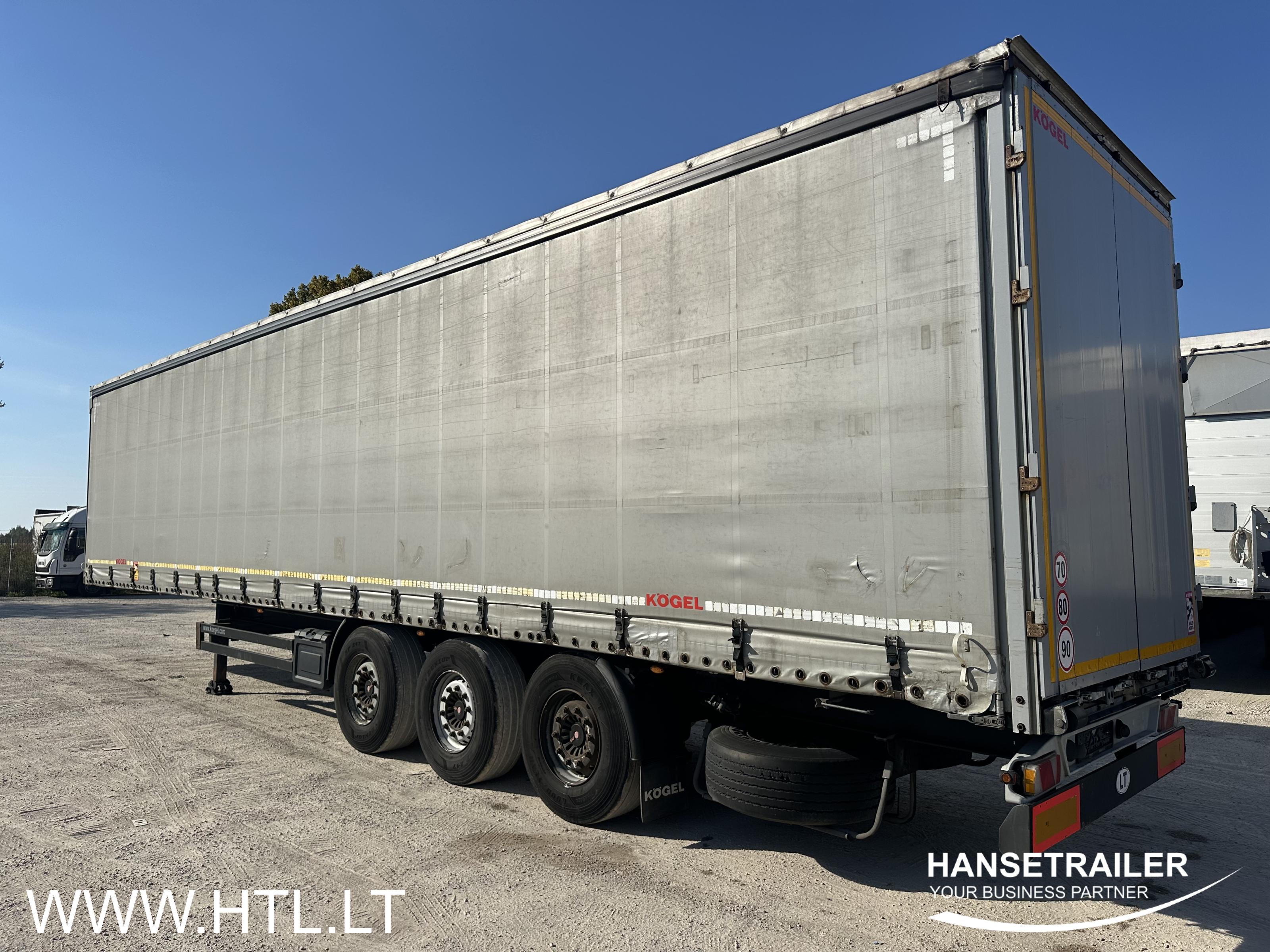 2016 Sattelanhänger Sattelcurtainsider Koegel SN 24