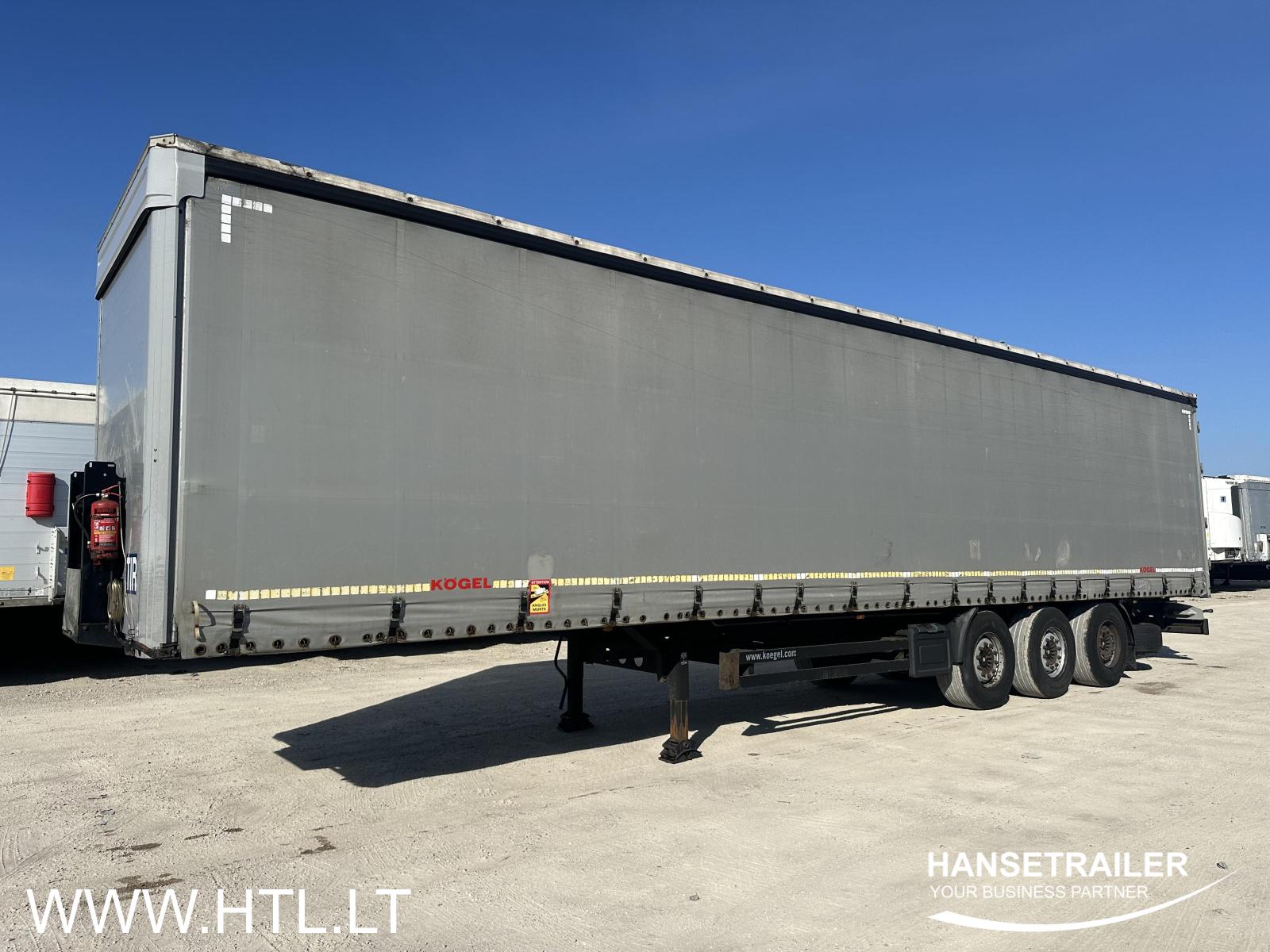 2016 Sattelanhänger Sattelcurtainsider Koegel SN 24