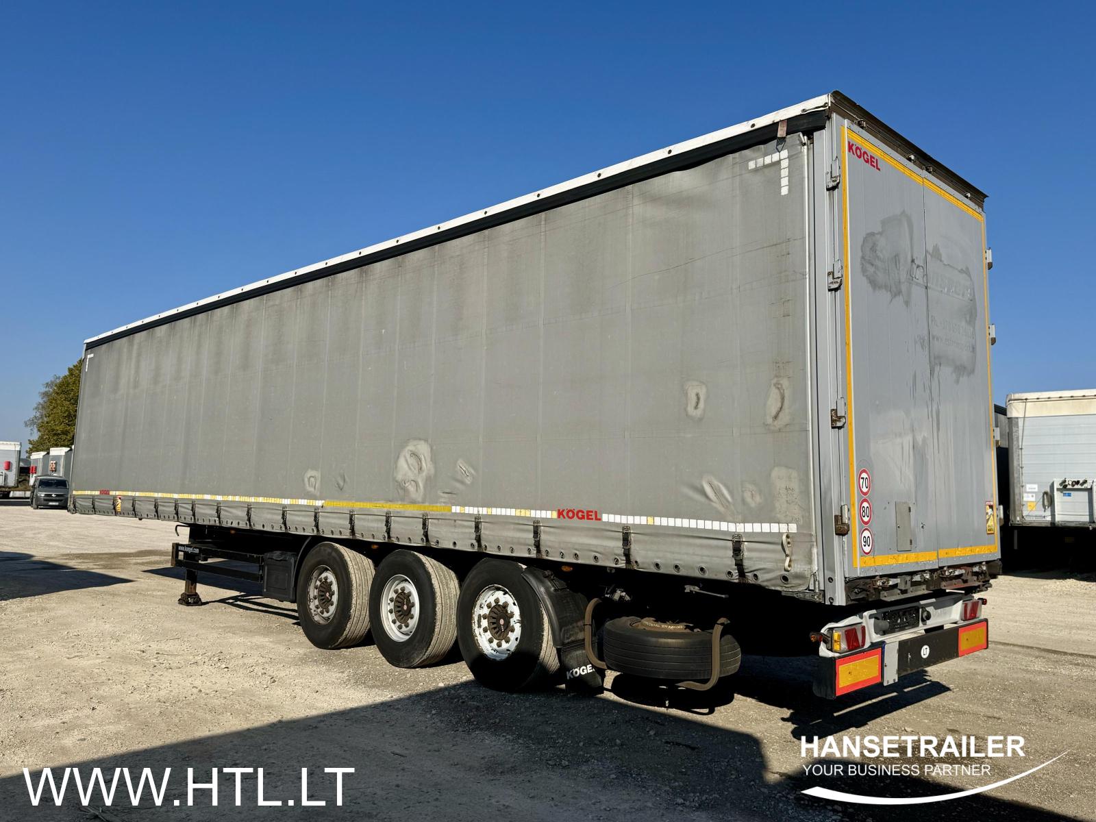 2016 Semitrailer Curtainsider Koegel SN 24