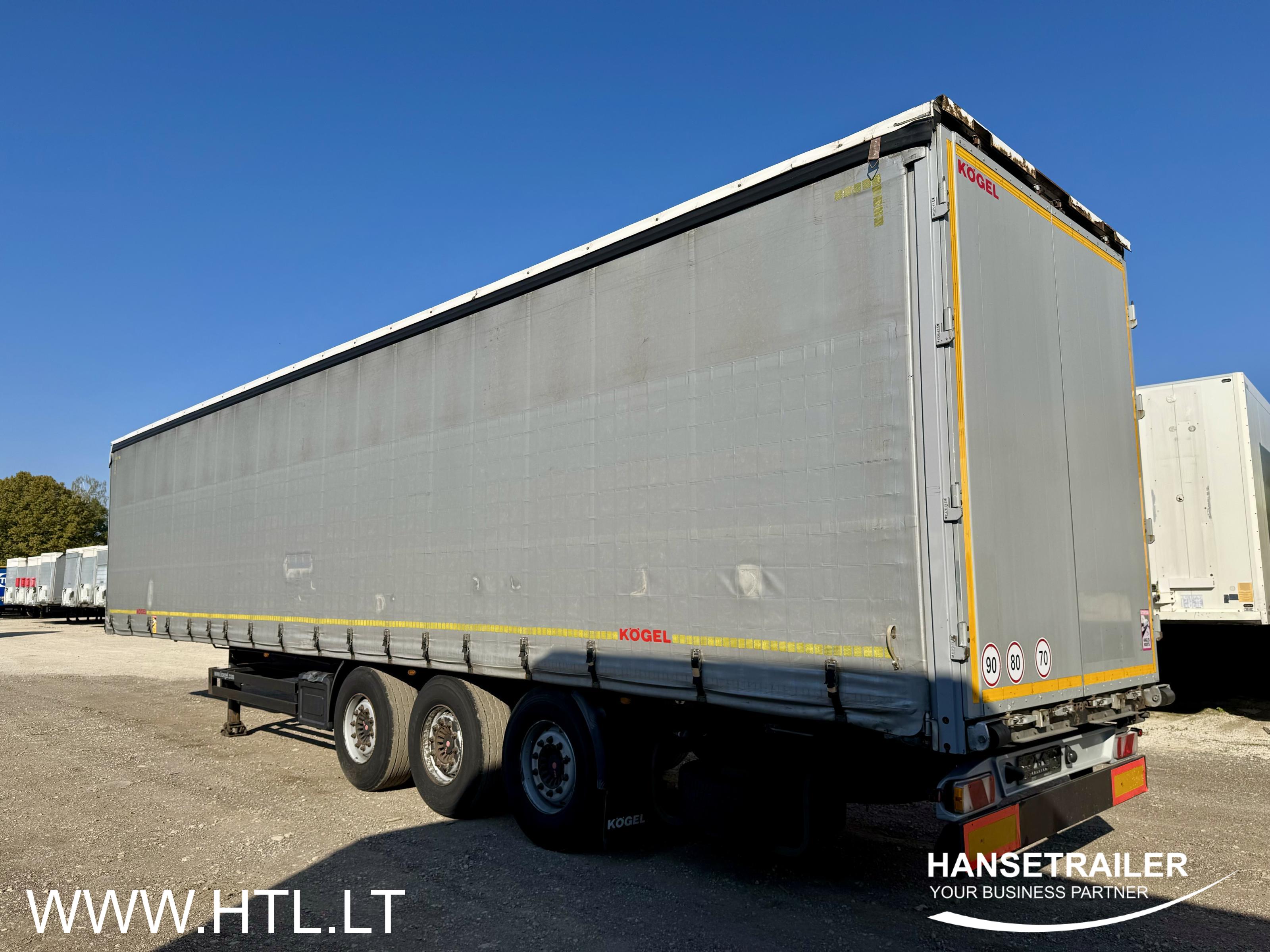 2016 Semitrailer Curtainsider Koegel SN 24