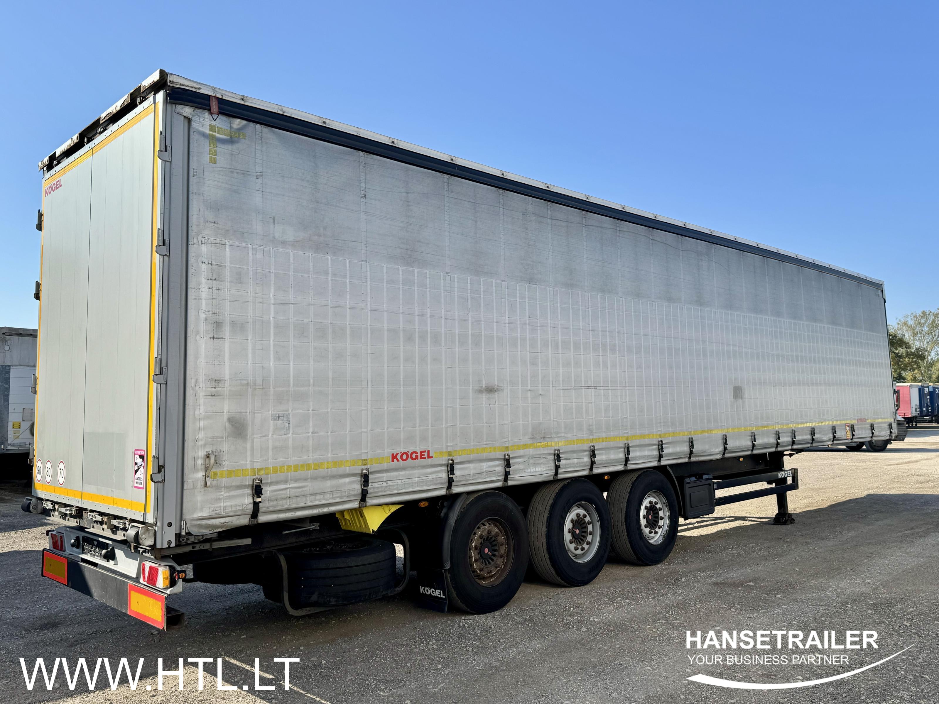 2016 Semitrailer Curtainsider Koegel SN 24