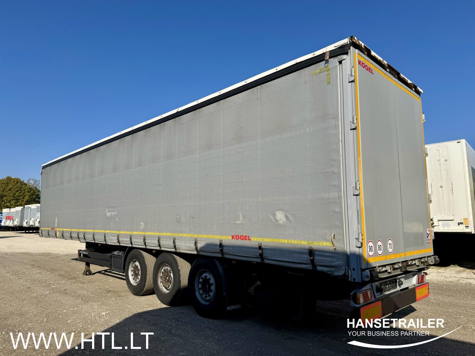 2016 Sattelanhänger Sattelcurtainsider Koegel SN 24