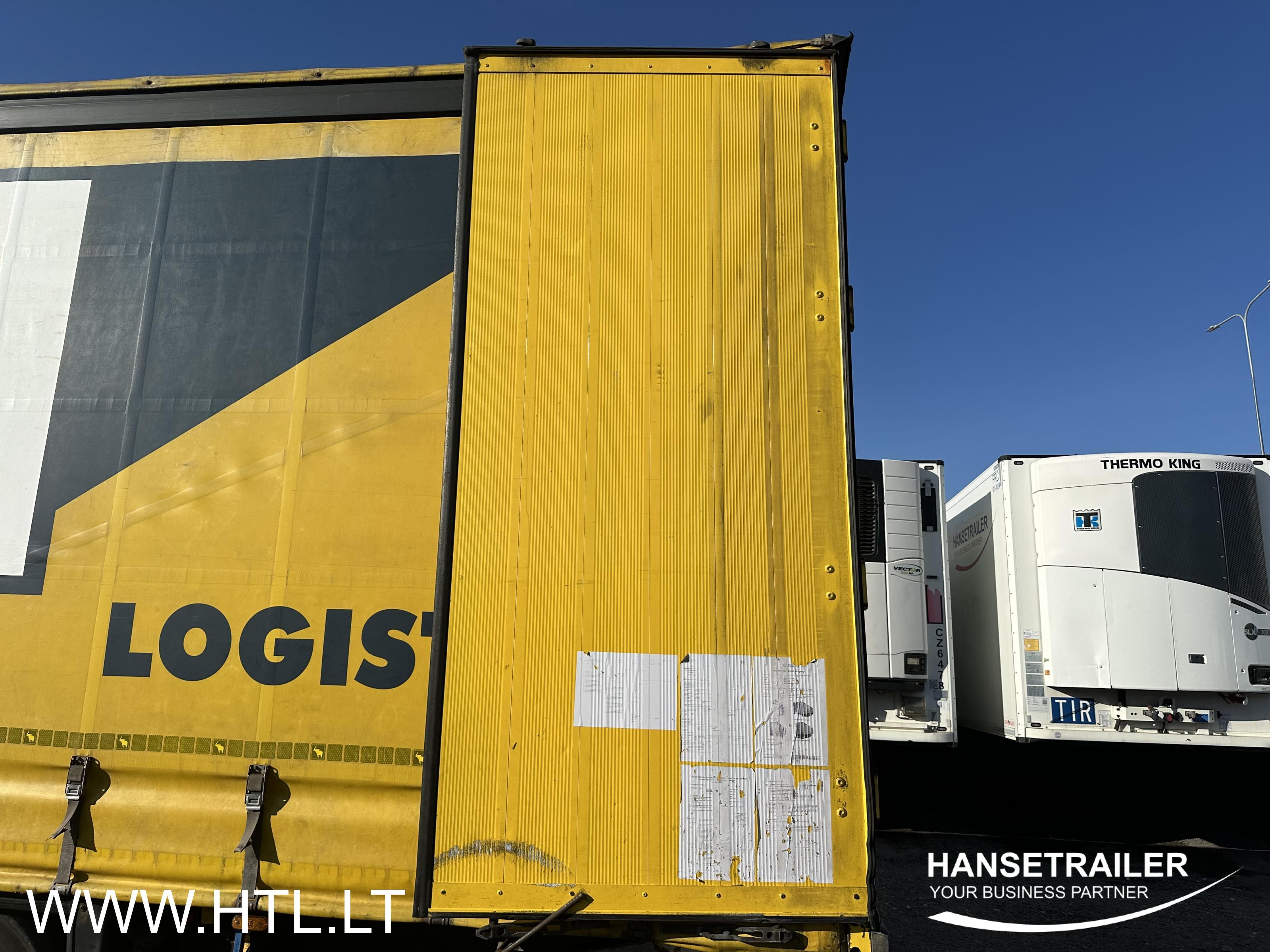 2013 Sattelanhänger Sattelcurtainsider Schmitz SCS 24/L Frame damage