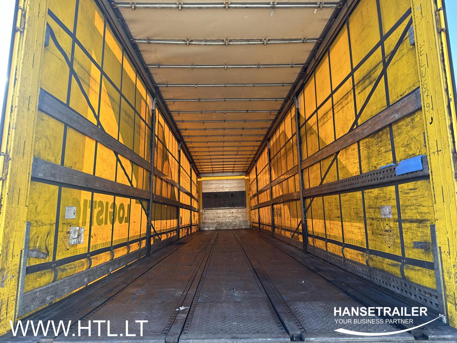 2013 Semitrailer Curtainsider Schmitz SCS 24/L Frame damage