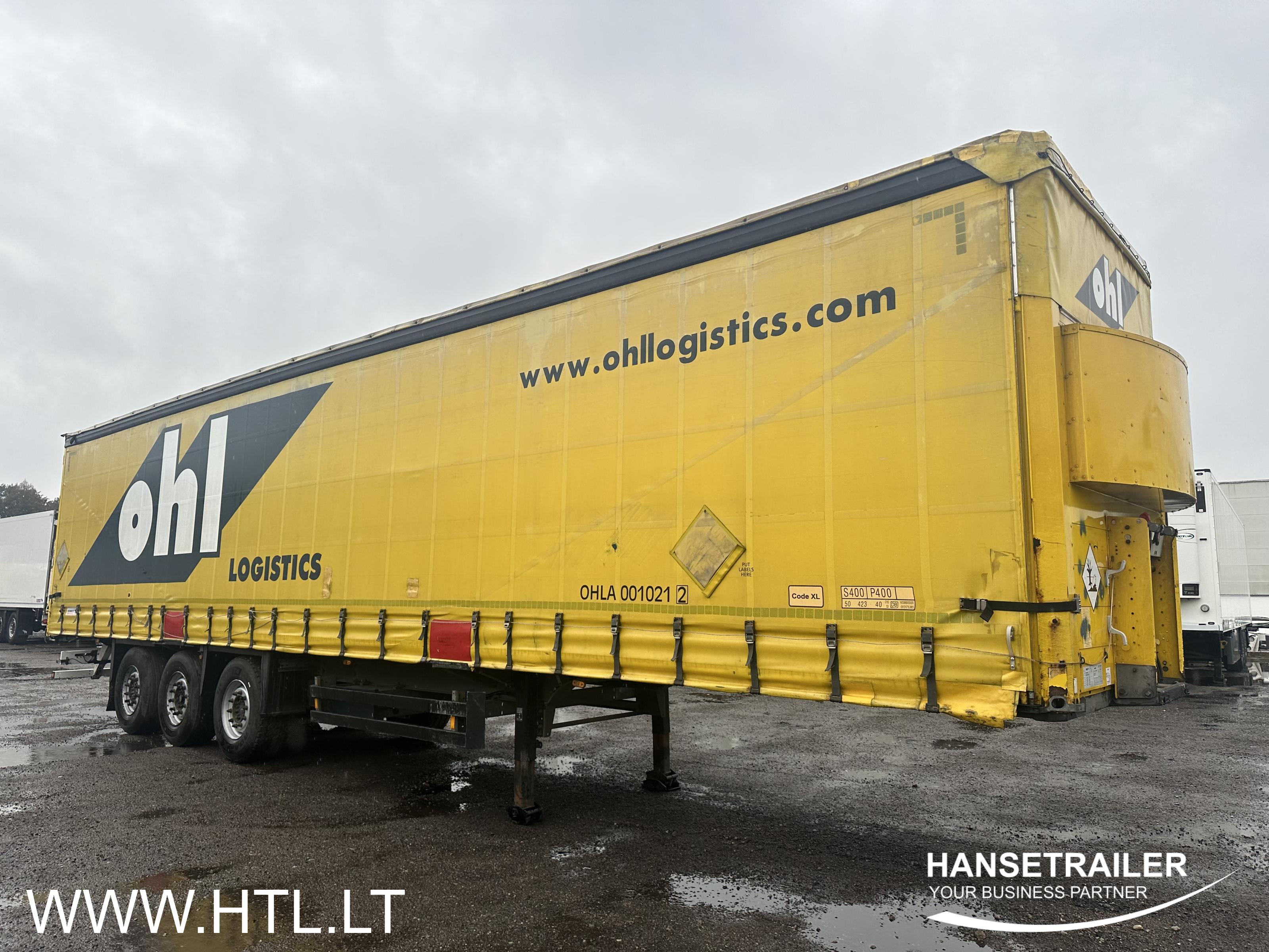 2013 Sattelanhänger Sattelcurtainsider Schmitz SCS 24/L