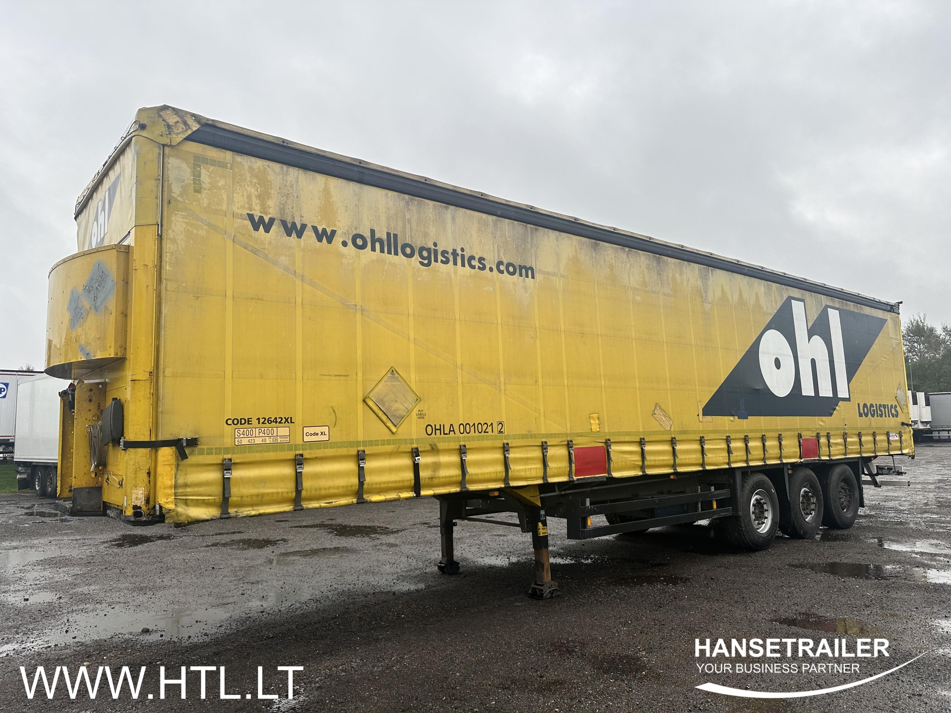 2013 Semitrailer Curtainsider Schmitz SCS 24/L