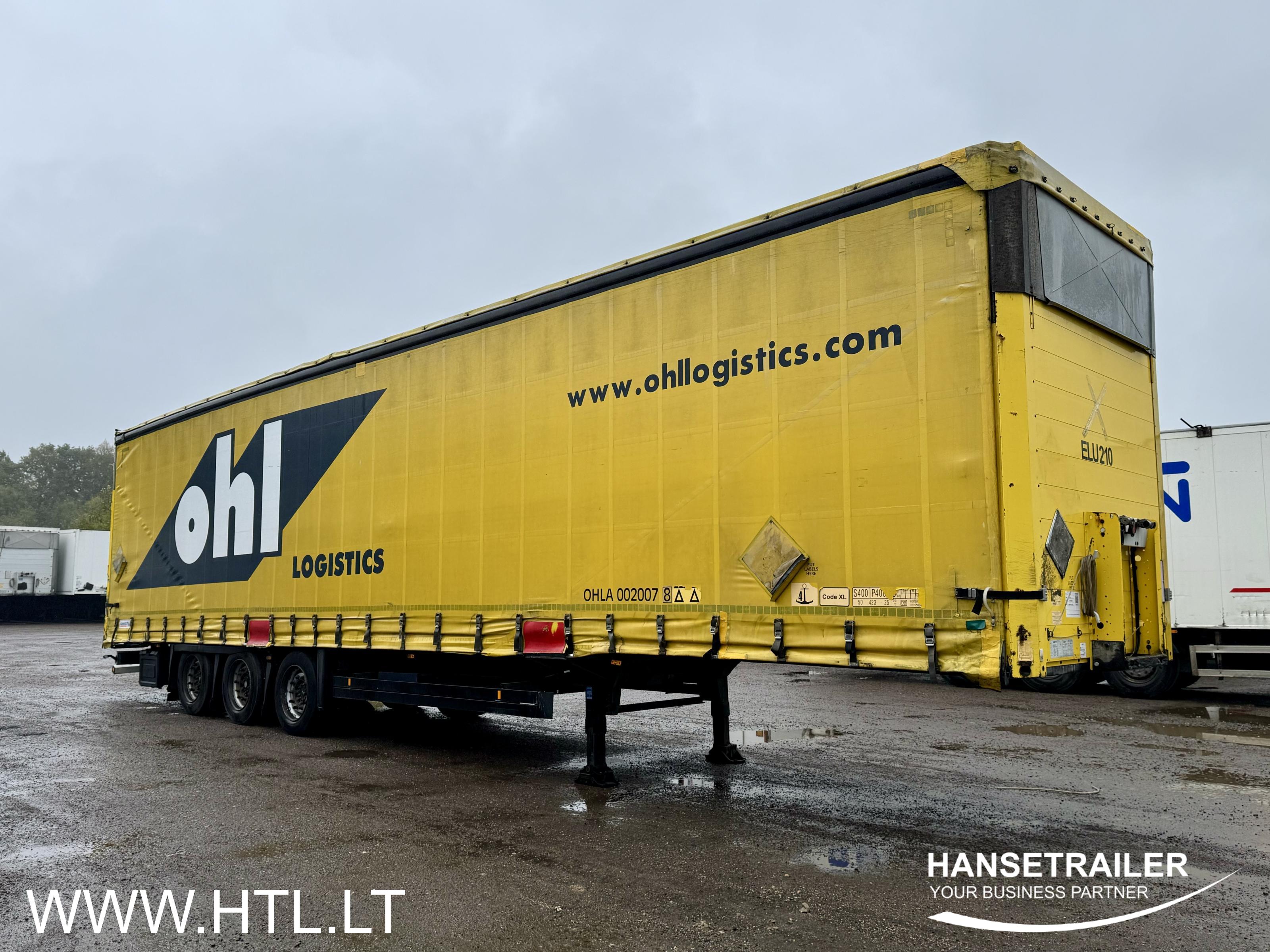 2013 Sattelanhänger Sattelcurtainsider Schmitz SCS 24/L Mega Varios