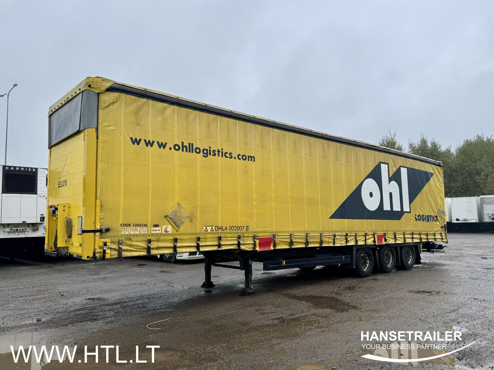 2013 Semitrailer Curtainsider Schmitz SCS 24/L Mega Varios