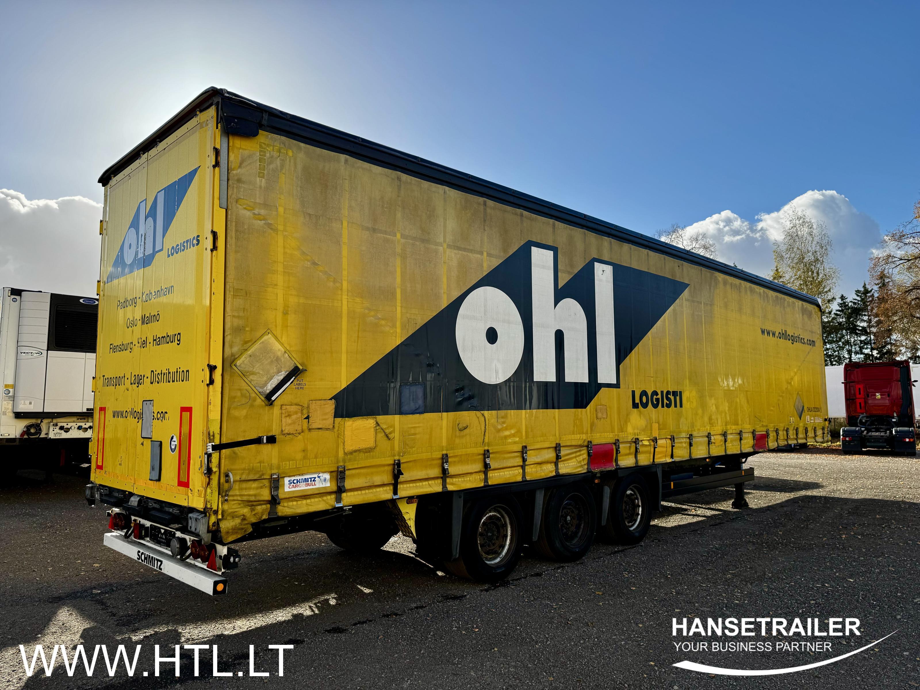 2013 Sattelanhänger Sattelcurtainsider Schmitz SCS 24/L Mega