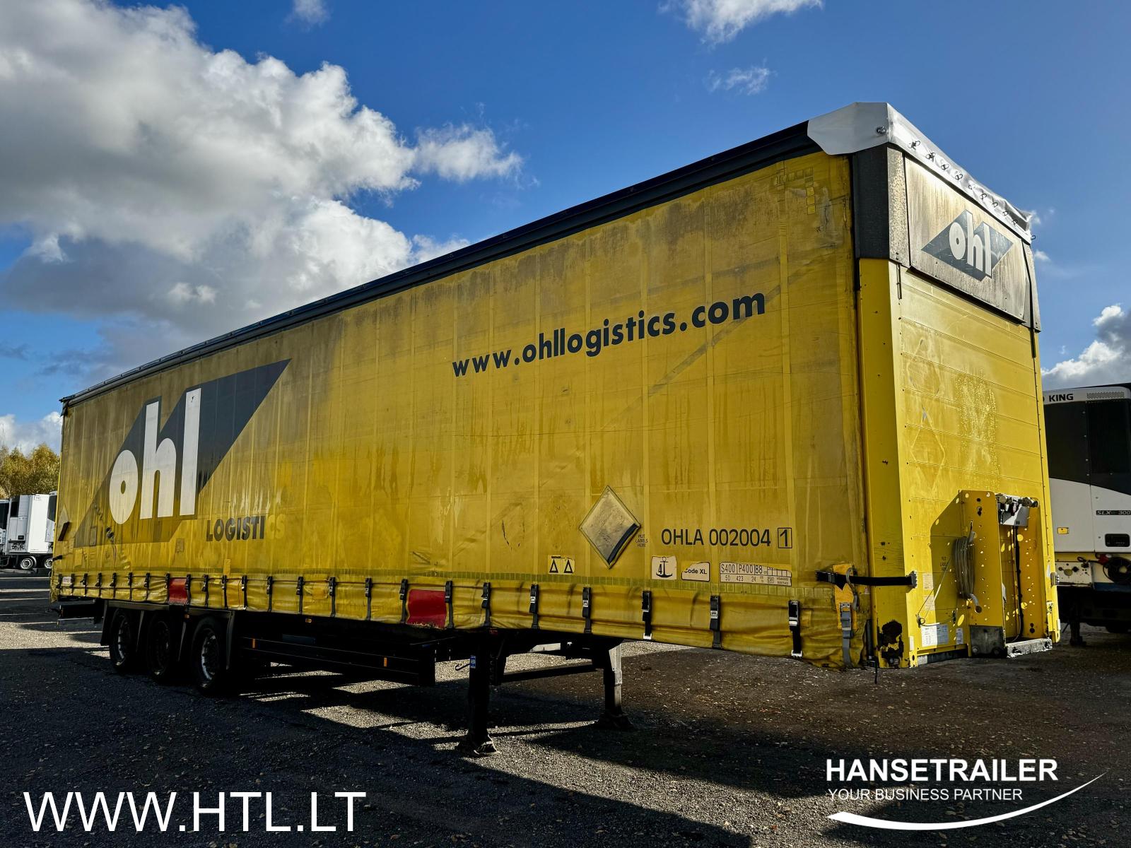 2013 Semitrailer Curtainsider Schmitz SCS 24/L Mega