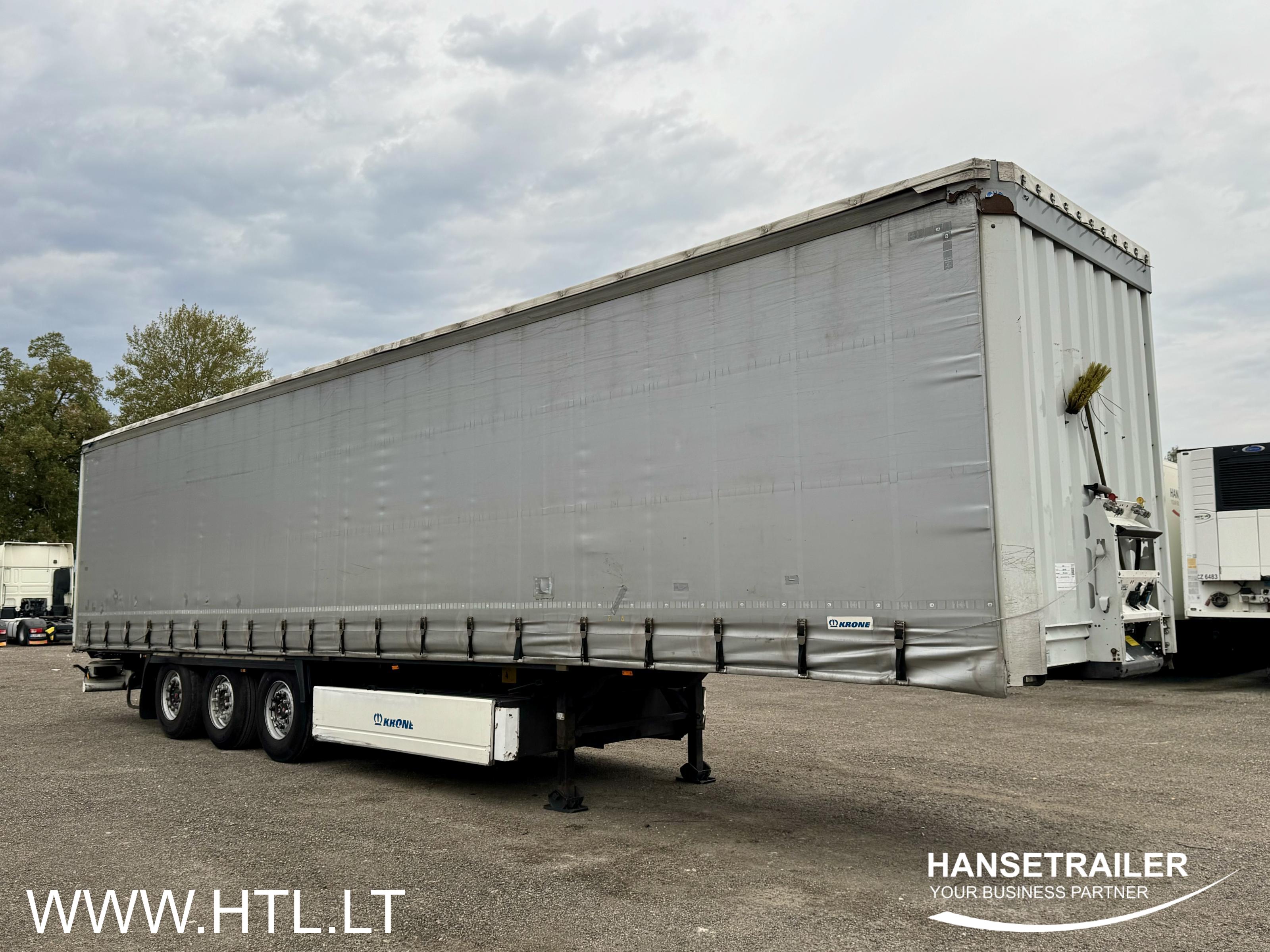 2016 Semitrailer Curtainsider Krone SD DA06CLNF Lift Axle