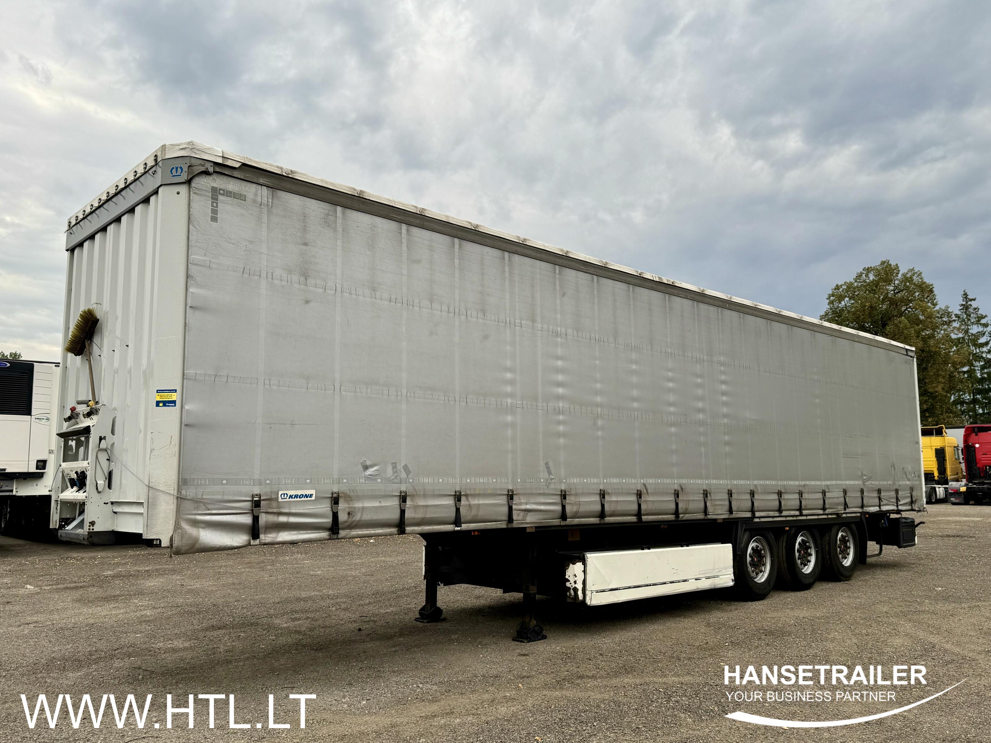 2016 Sattelanhänger Sattelcurtainsider Krone SD DA06CLNF Lift Axle