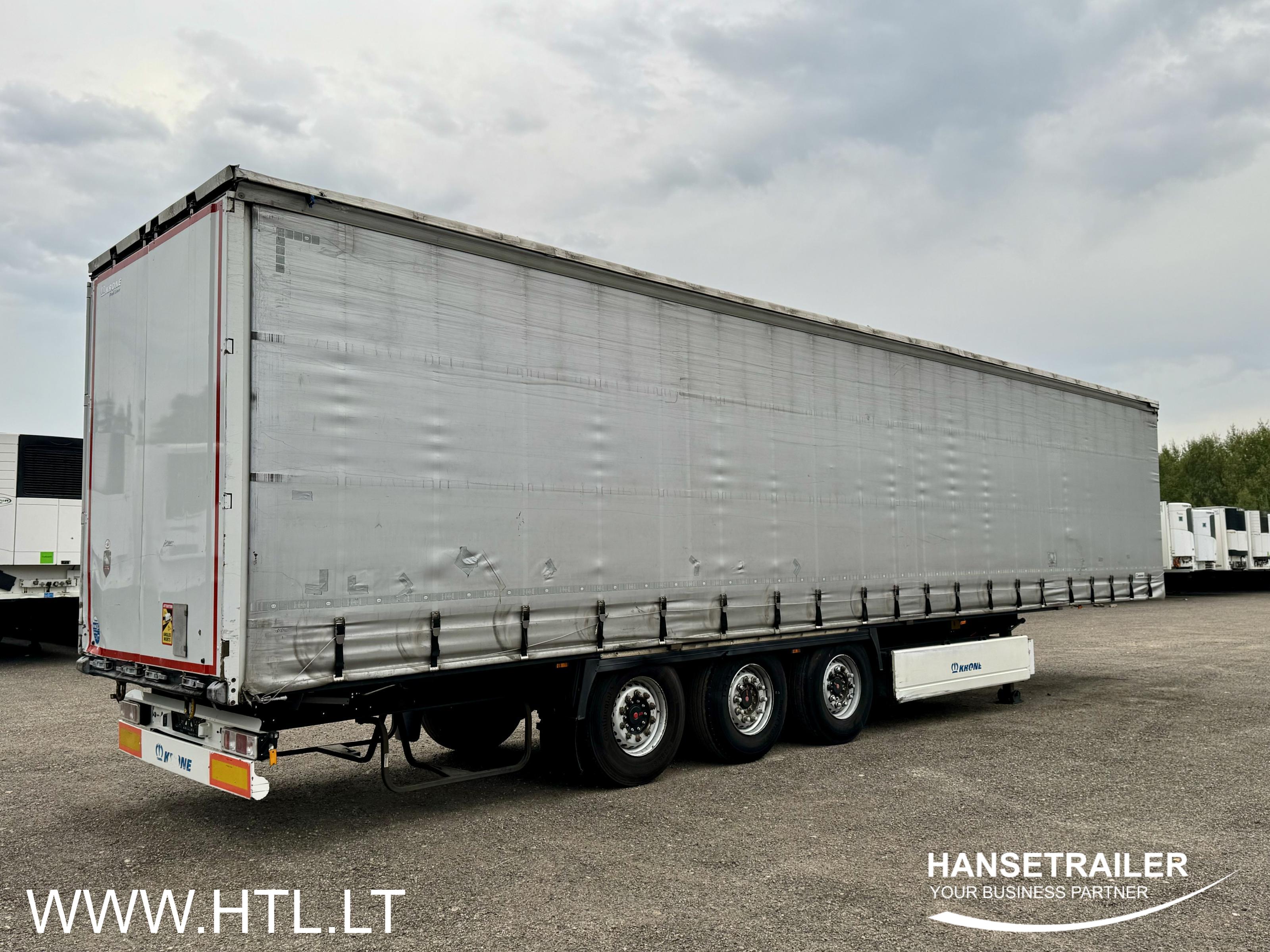 2016 Semitrailer Curtainsider Krone SD DA06CLNF Lift Axle