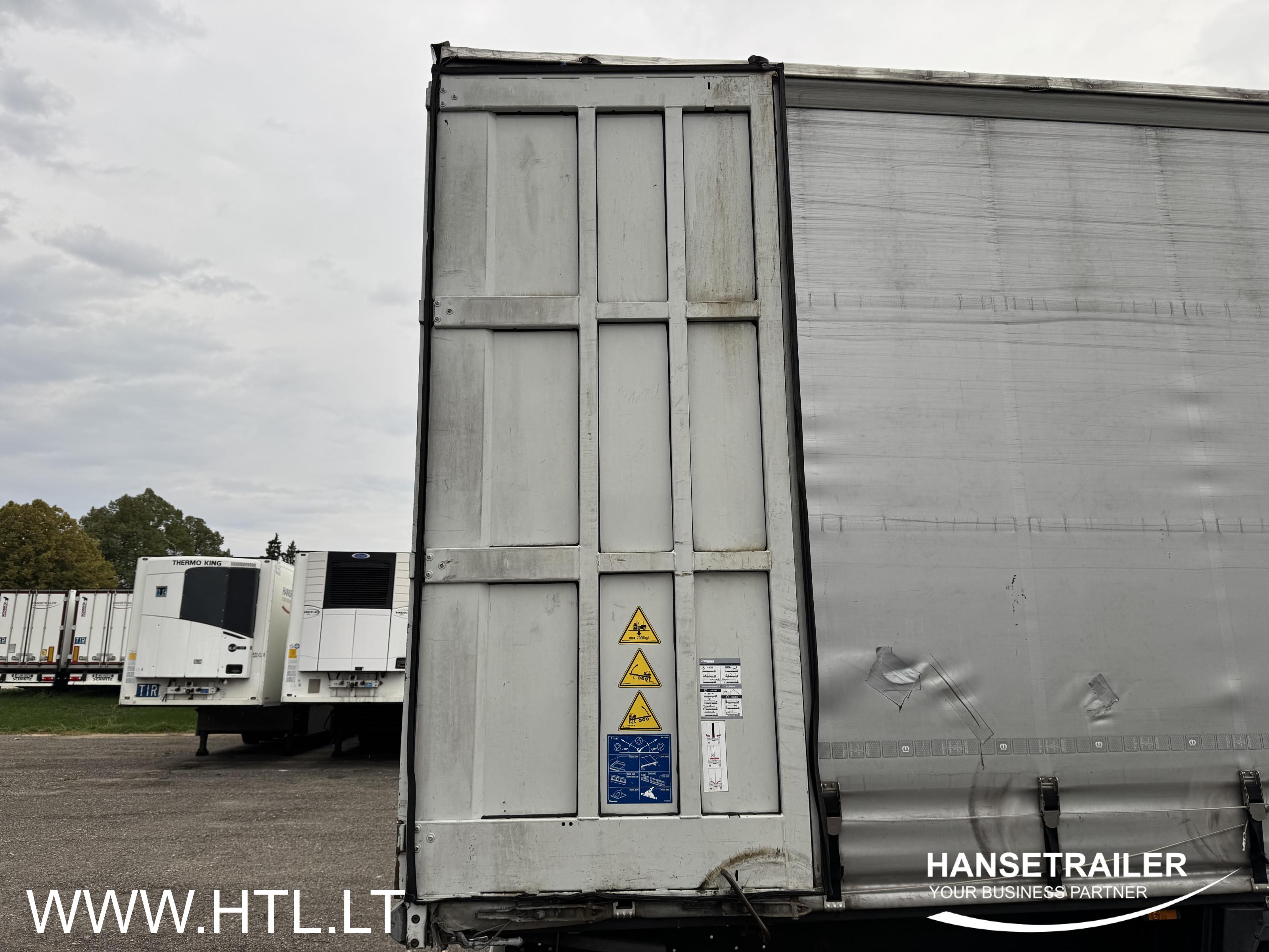 2016 Sattelanhänger Sattelcurtainsider Krone SD DA06CLNF Lift Axle