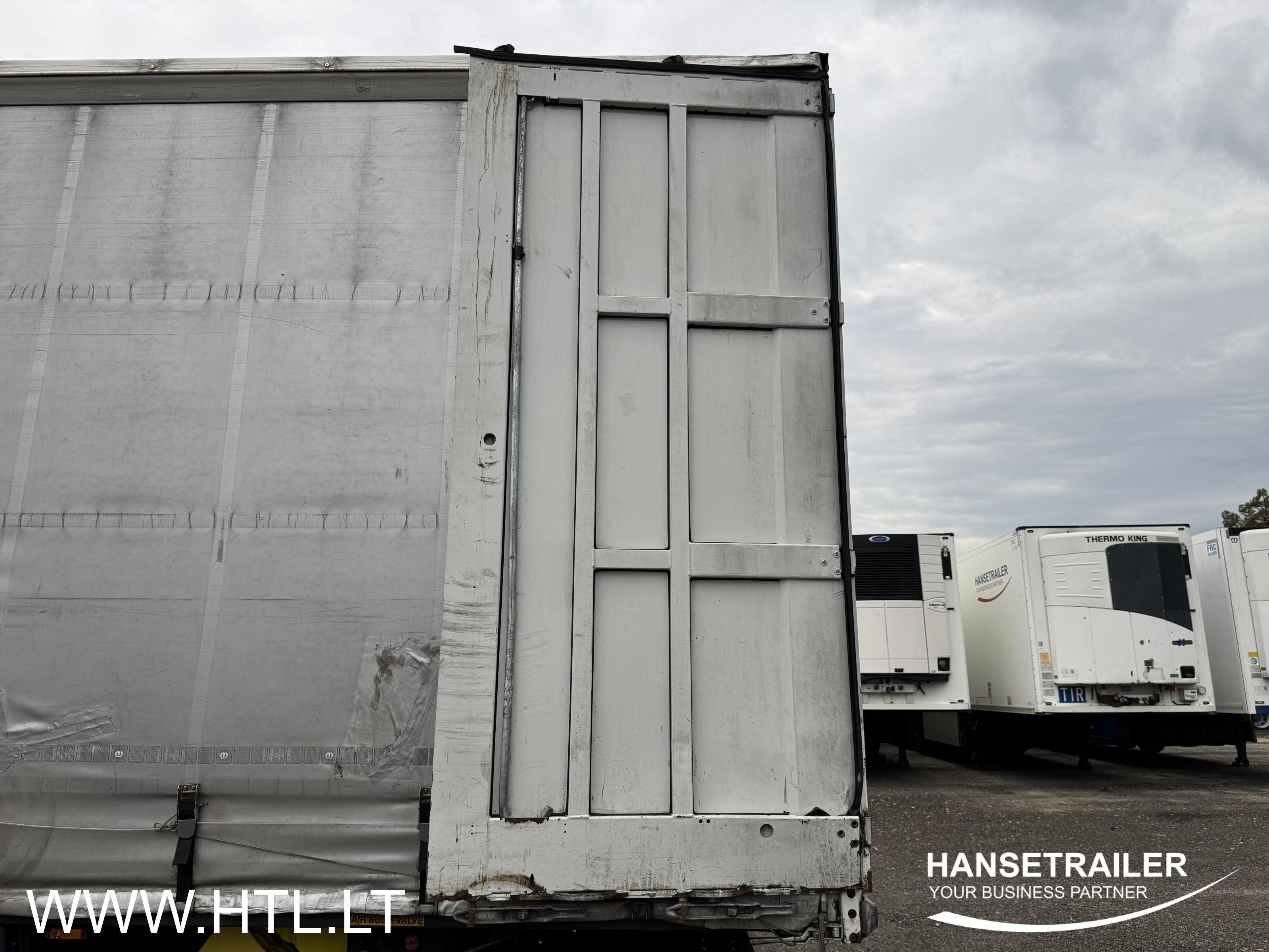 2016 Semitrailer Curtainsider Krone SD DA06CLNF Lift Axle