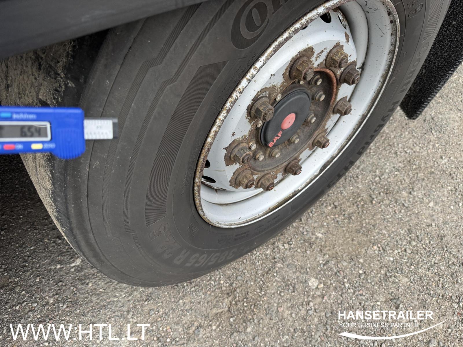 2016 напівпричеп Тентовані Krone SD DA06CLNF Lift Axle