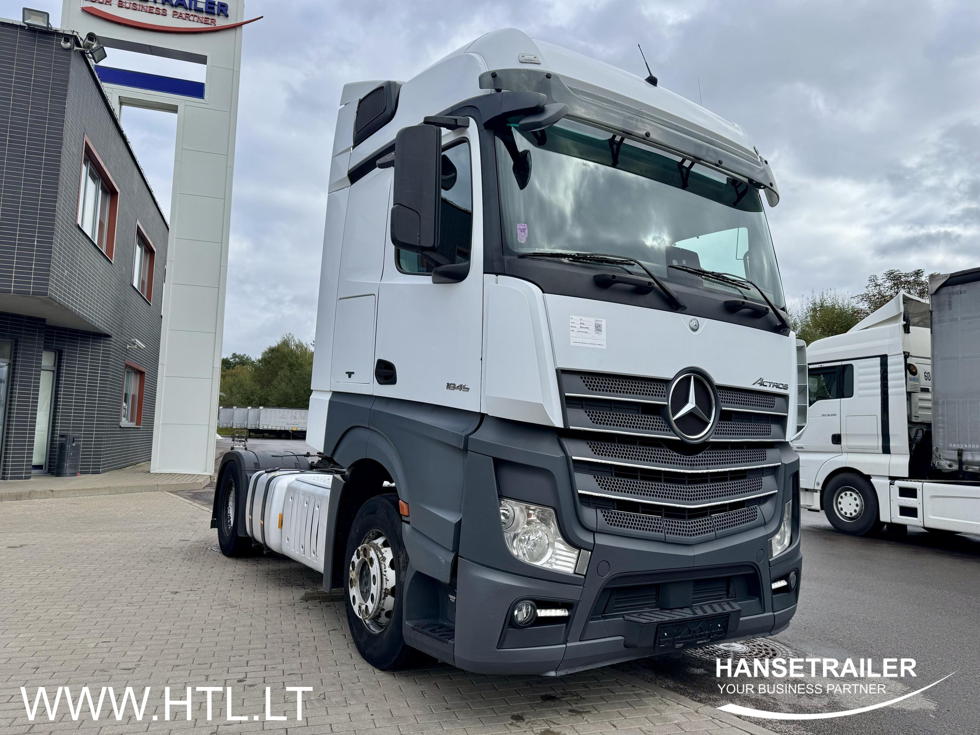 2016 Vilcējs 4x2 Mercedes-Benz Actros 1845 LS