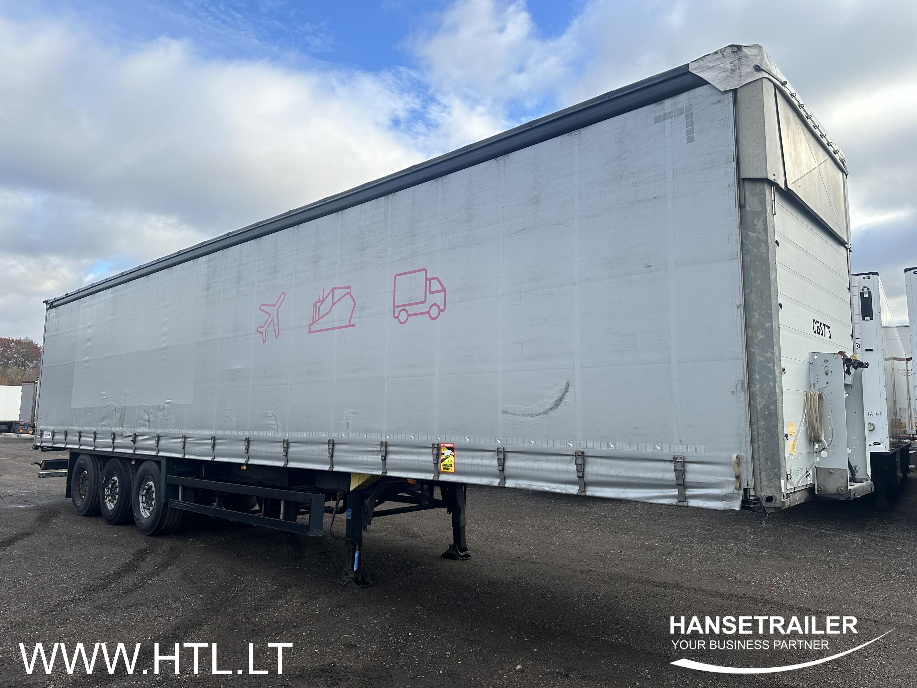 2017 Sattelanhänger Sattelcurtainsider Schmitz SCS 24 Hydraulic roof