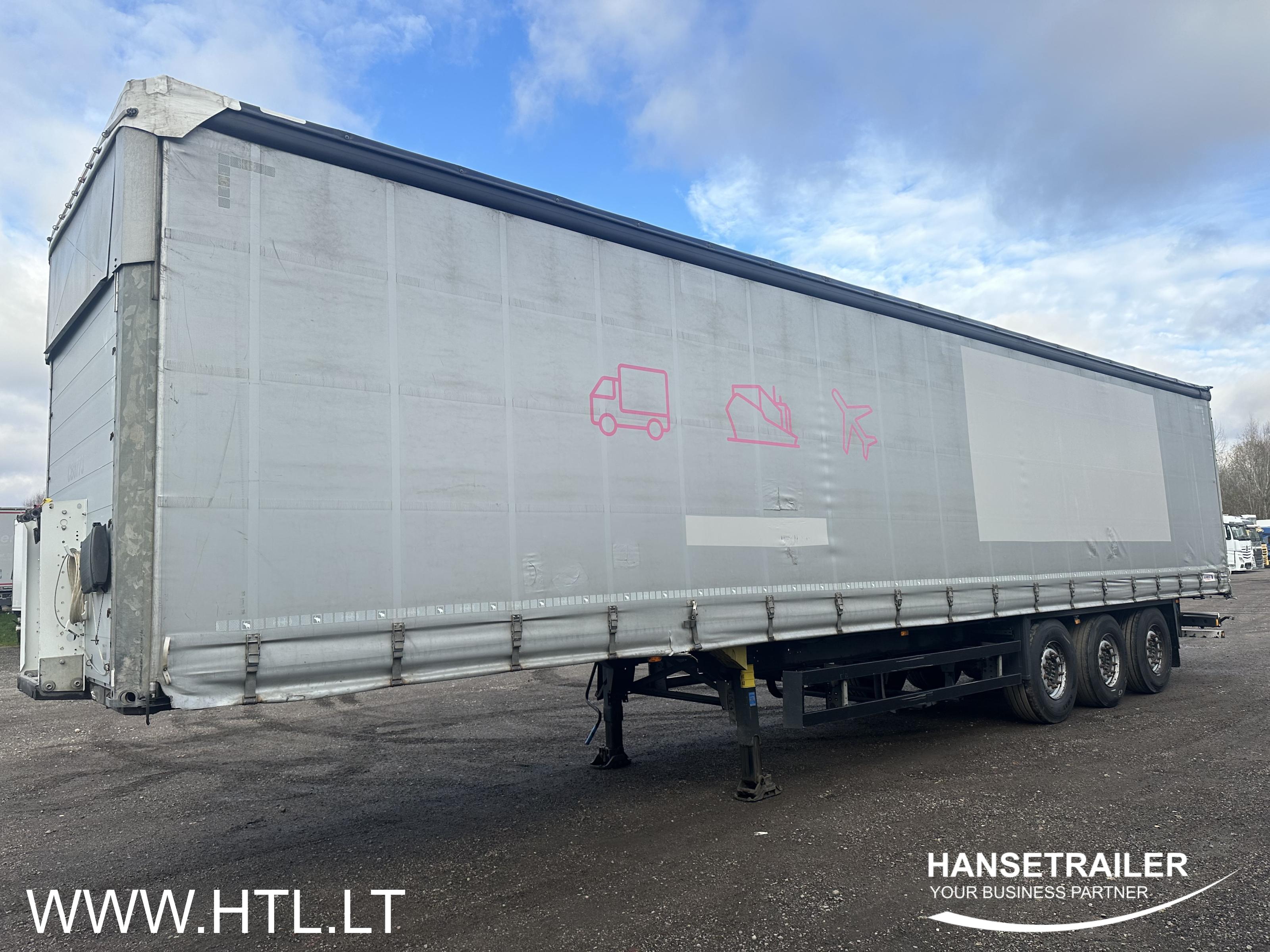 2017 Sattelanhänger Sattelcurtainsider Schmitz SCS 24 Hydraulic roof