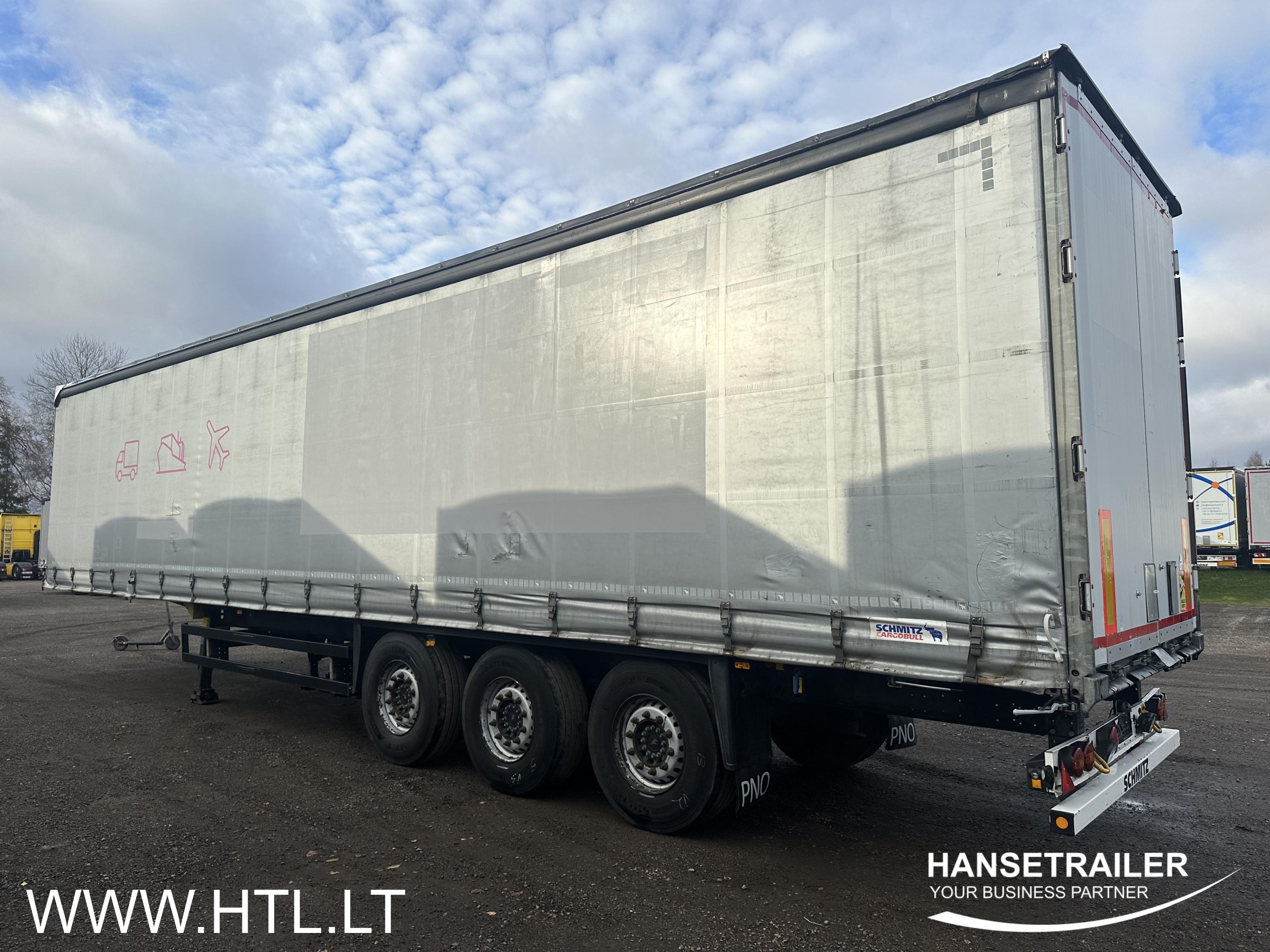 2017 Sattelanhänger Sattelcurtainsider Schmitz SCS 24 Hydraulic roof