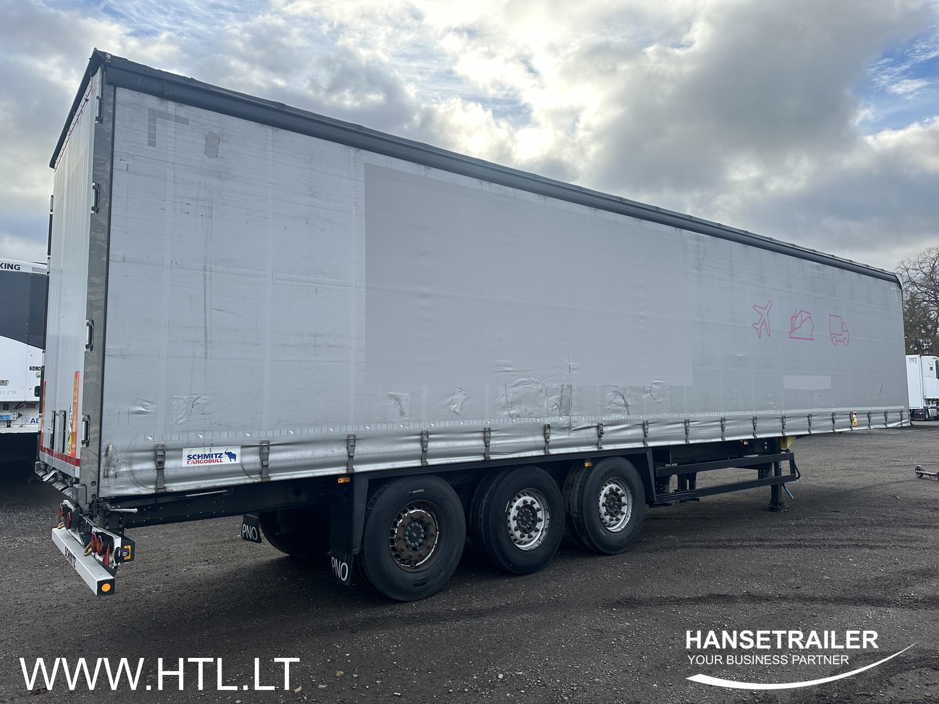 2017 Sattelanhänger Sattelcurtainsider Schmitz SCS 24 Hydraulic roof