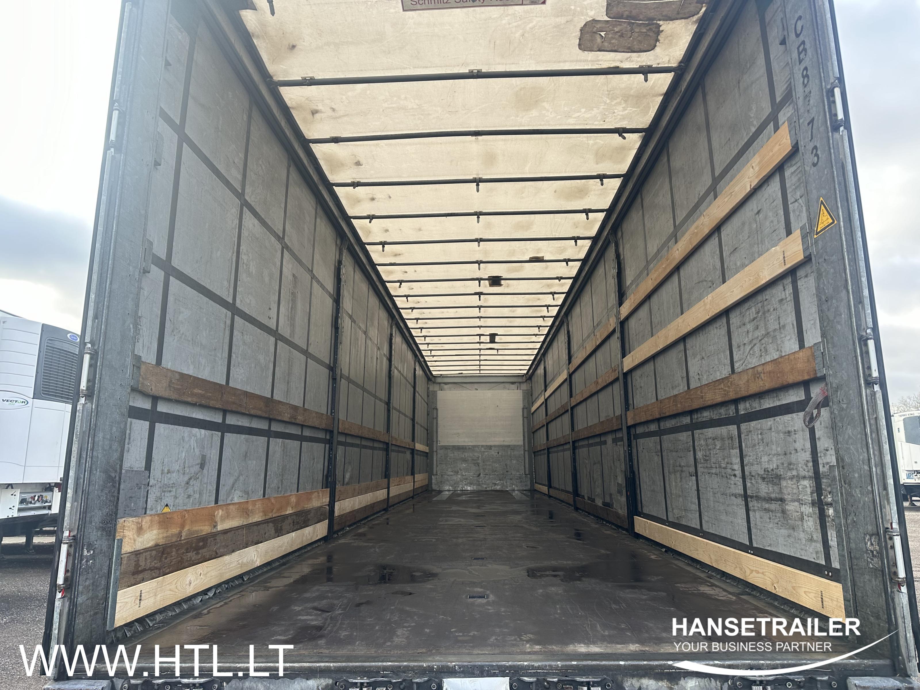 2017 Sattelanhänger Sattelcurtainsider Schmitz SCS 24 Hydraulic roof