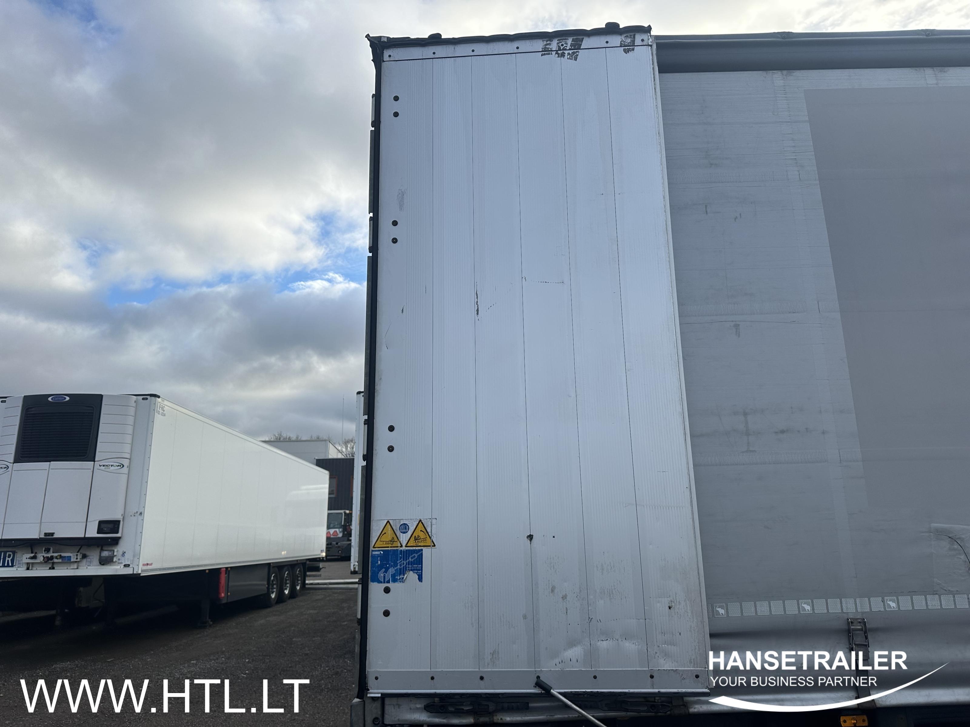 2017 Sattelanhänger Sattelcurtainsider Schmitz SCS 24 Hydraulic roof