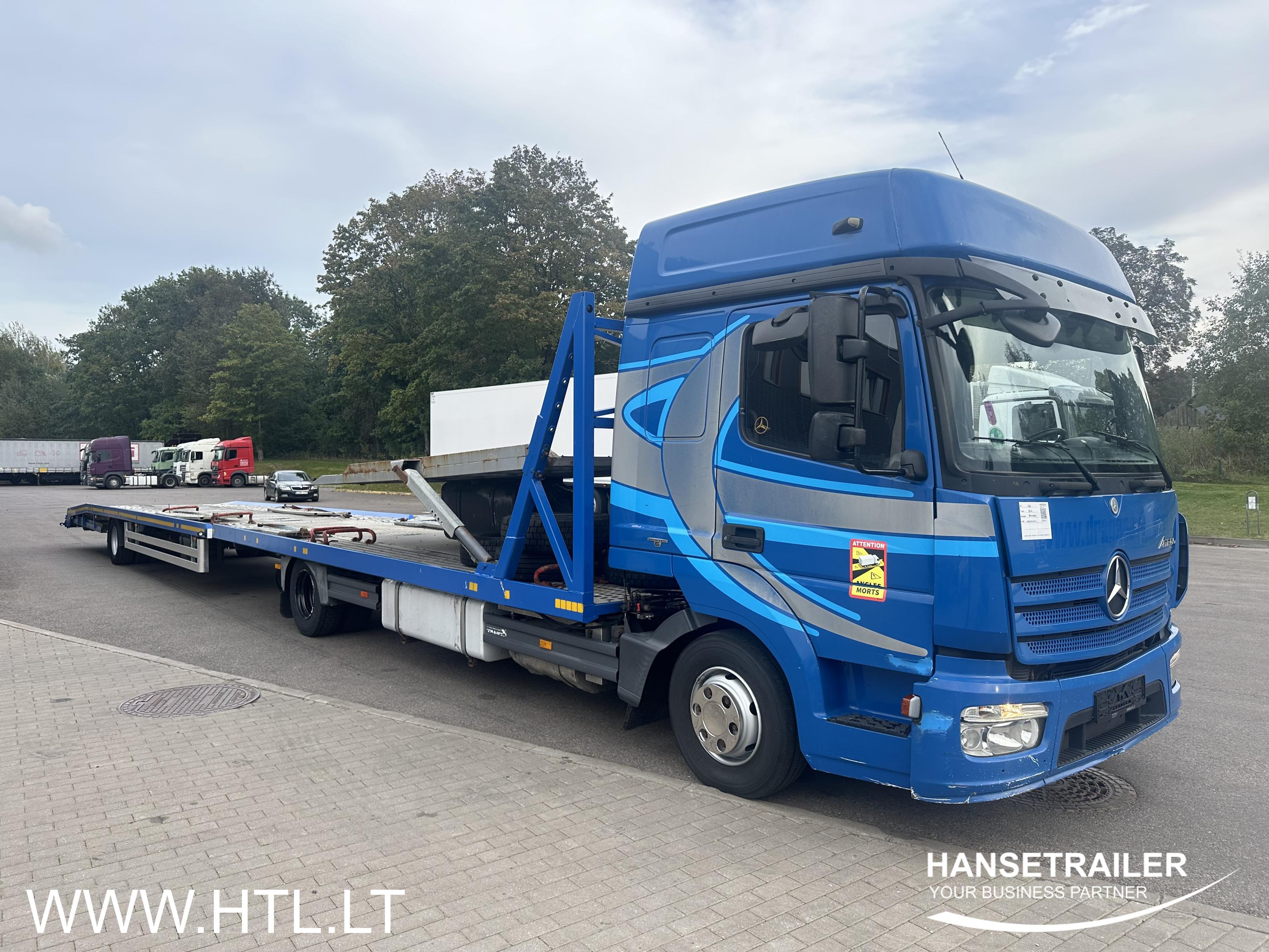 2014 Autotrain Car transporter Mercedes-Benz Atego