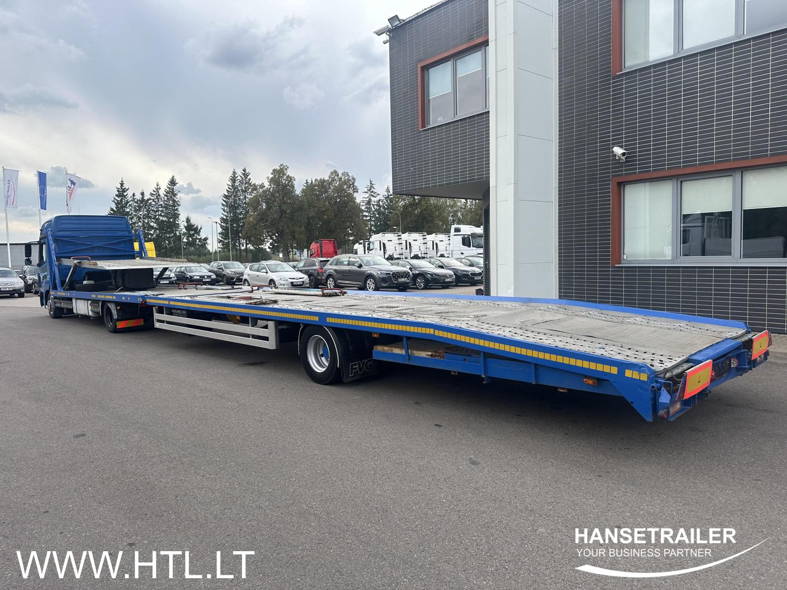 2014 Autolastzug Autotransporter Mercedes-Benz Atego