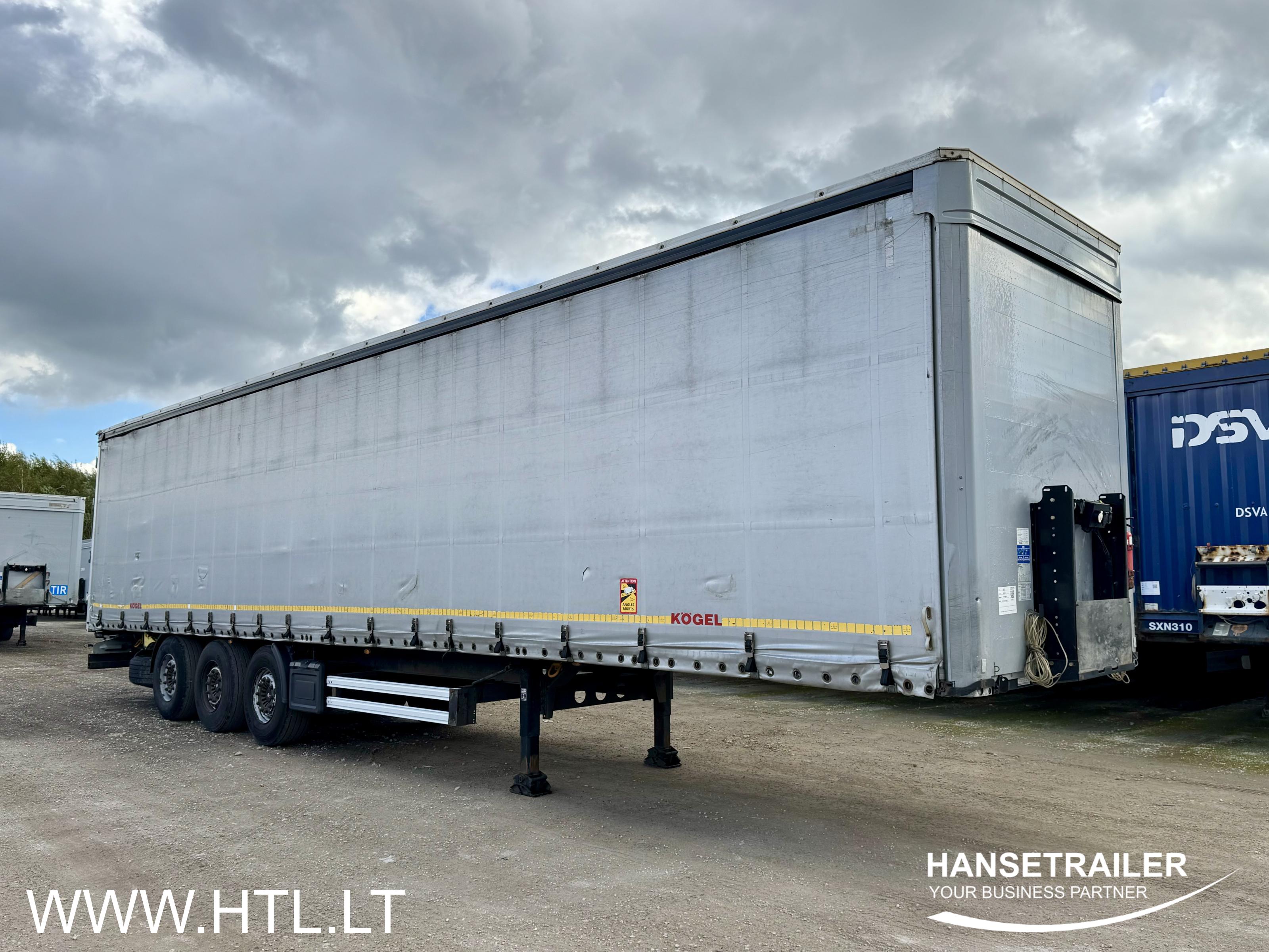 2016 Sattelanhänger Sattelcurtainsider Koegel SN 24