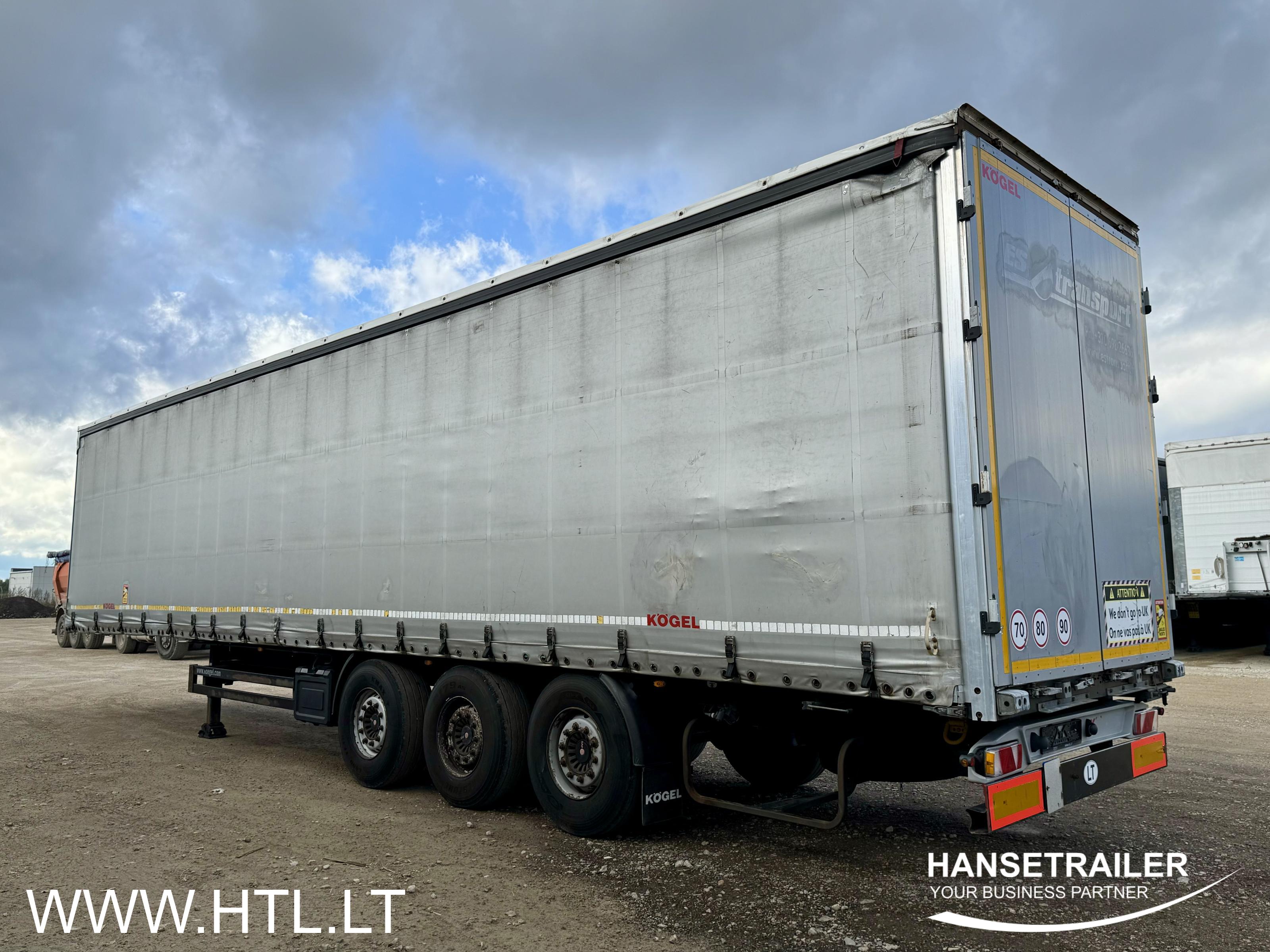 2016 Semitrailer Curtainsider Koegel SN 24