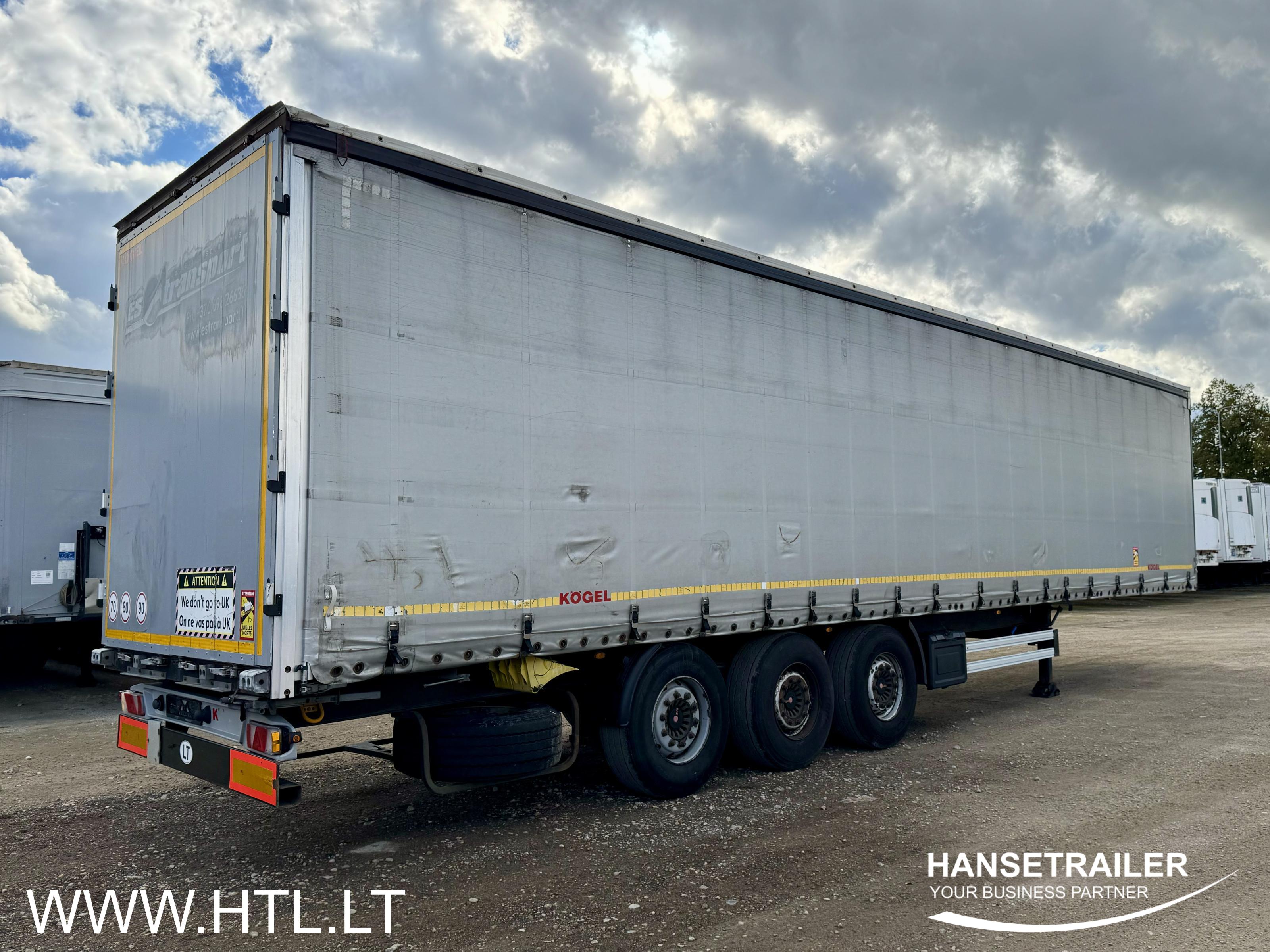 2016 Semitrailer Curtainsider Koegel SN 24