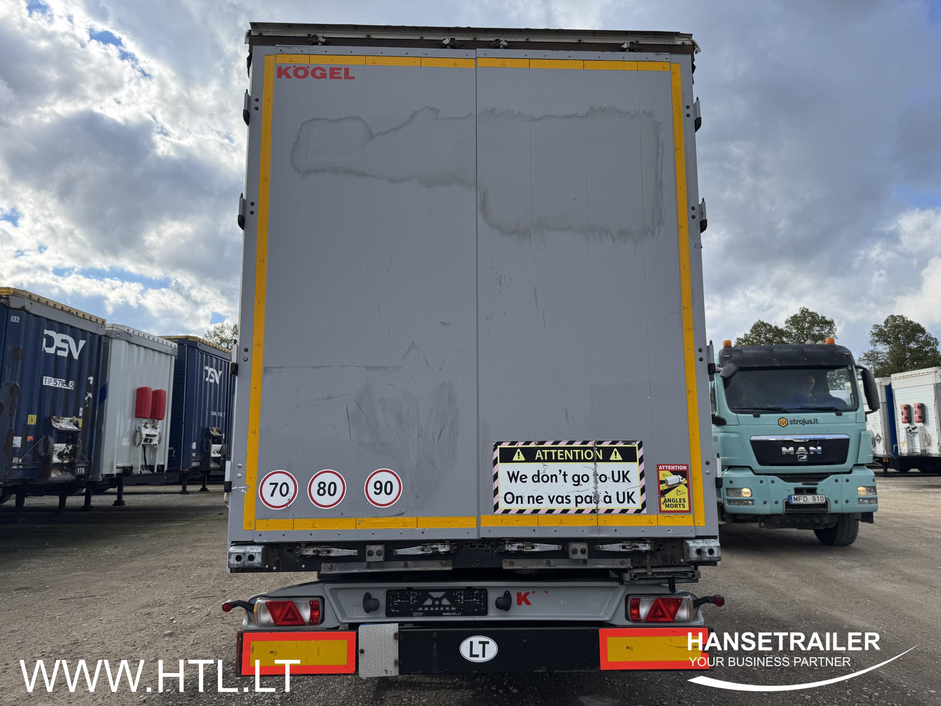 2016 Sattelanhänger Sattelcurtainsider Koegel SN 24