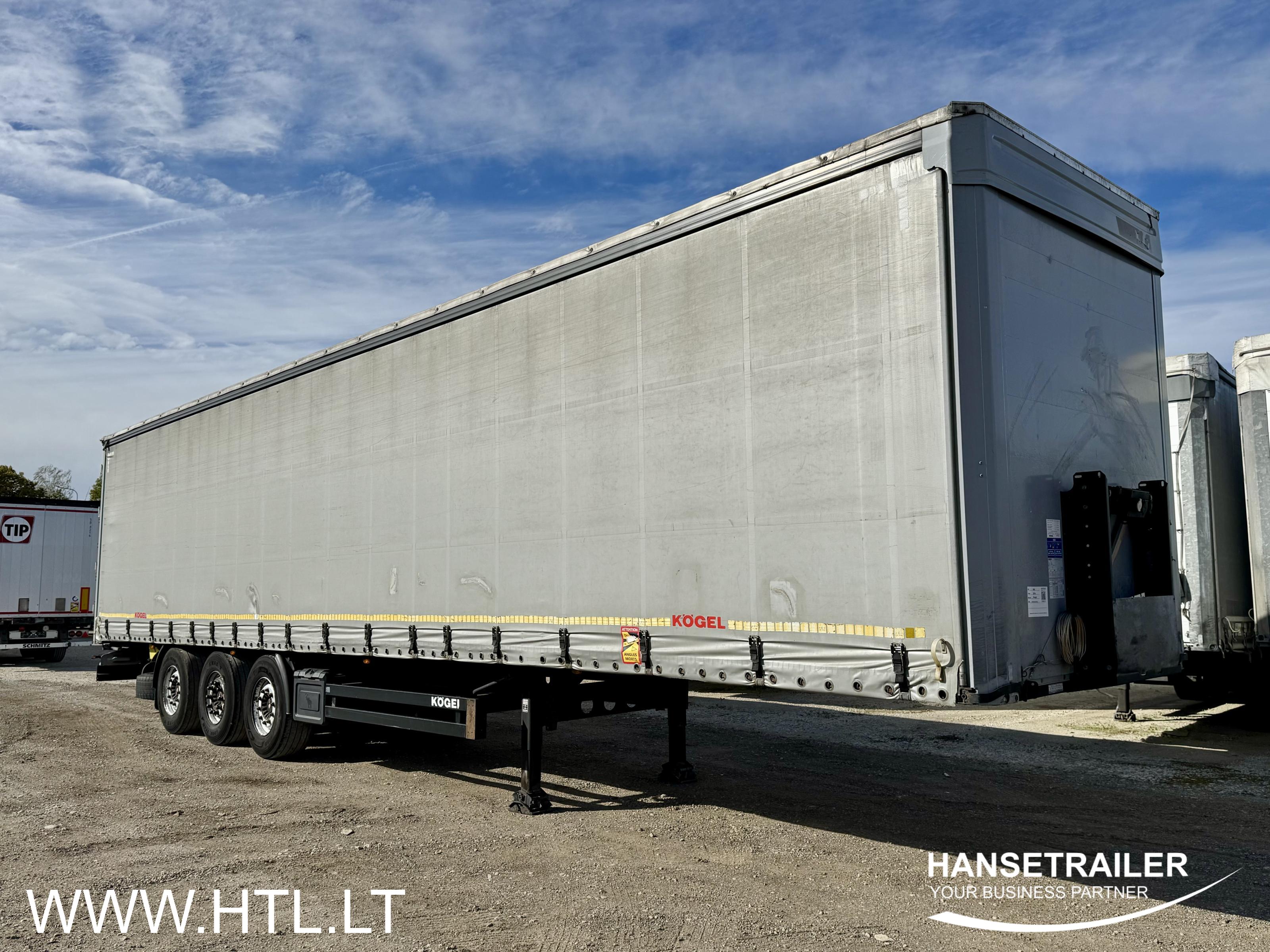 2016 Sattelanhänger Sattelcurtainsider Koegel SN 24