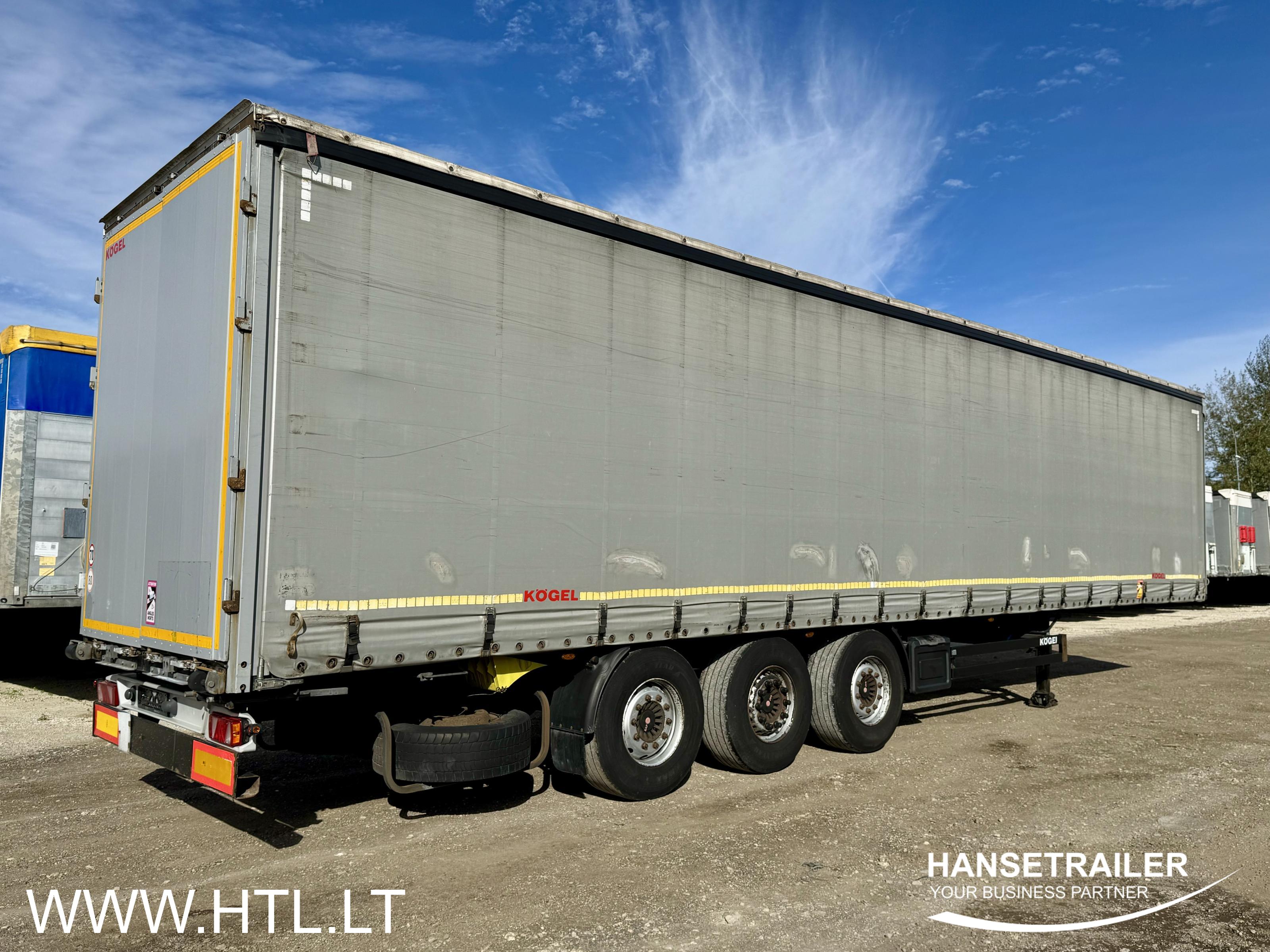 2016 Semitrailer Curtainsider Koegel SN 24