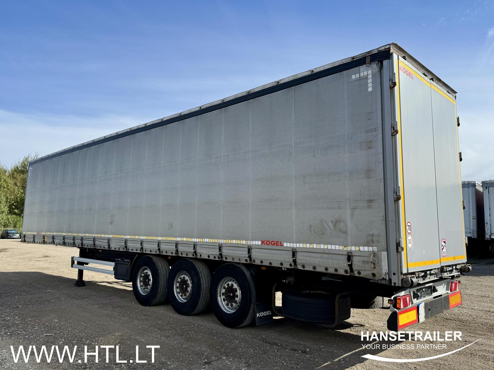 2016 Sattelanhänger Sattelcurtainsider Koegel SN 24