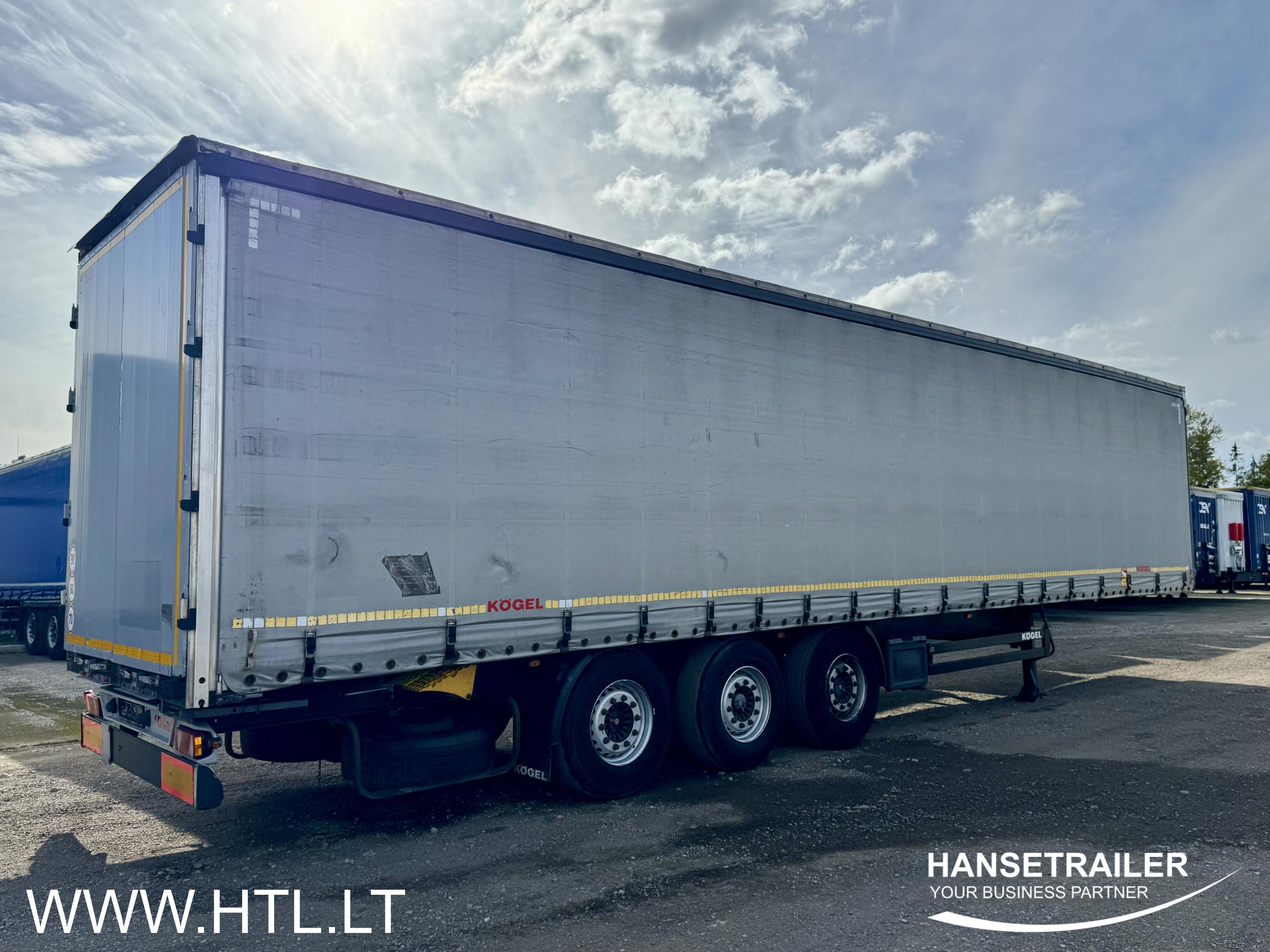 2016 Sattelanhänger Sattelcurtainsider Koegel SN 24