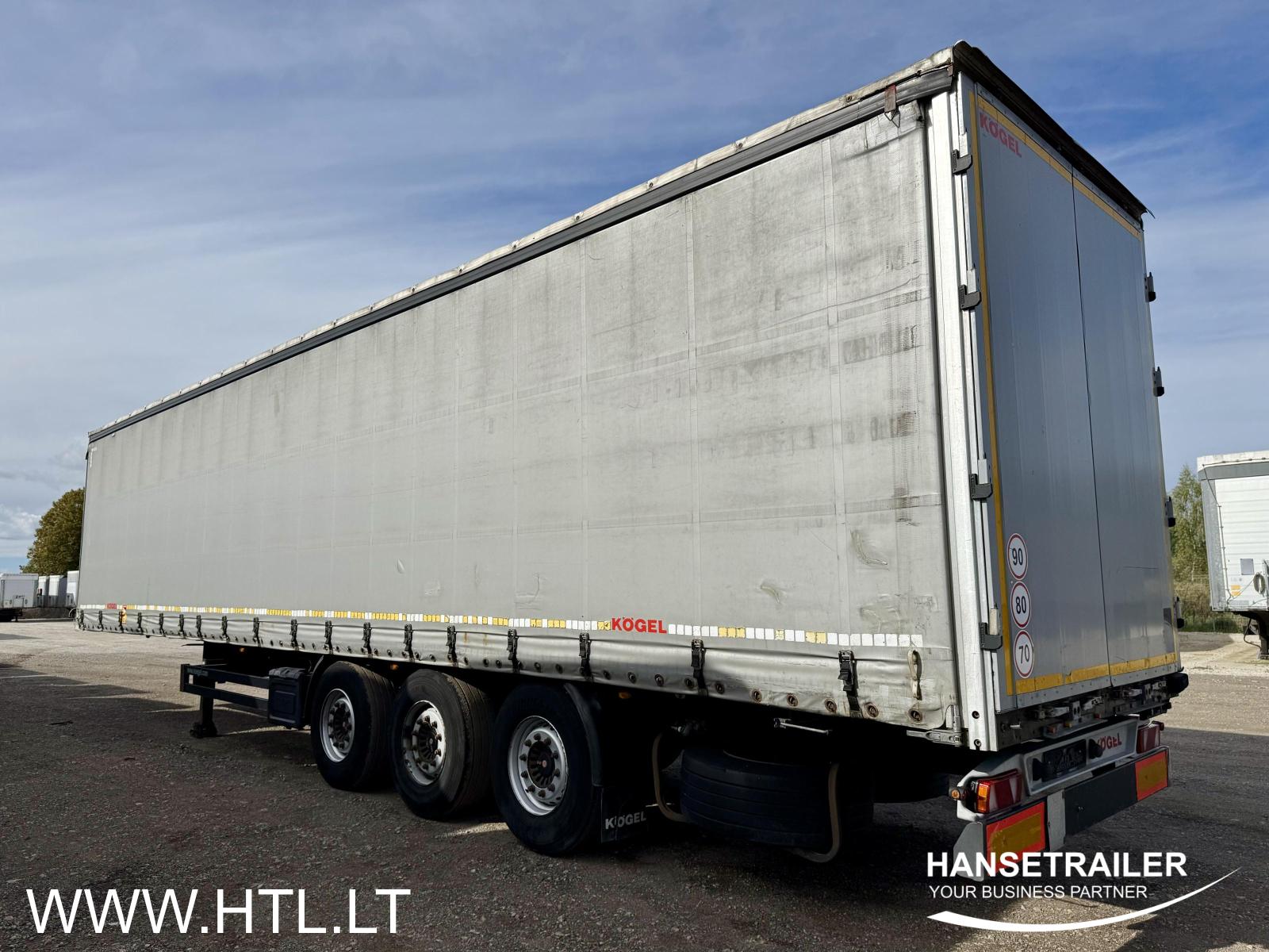 2016 Semitrailer Curtainsider Koegel SN 24