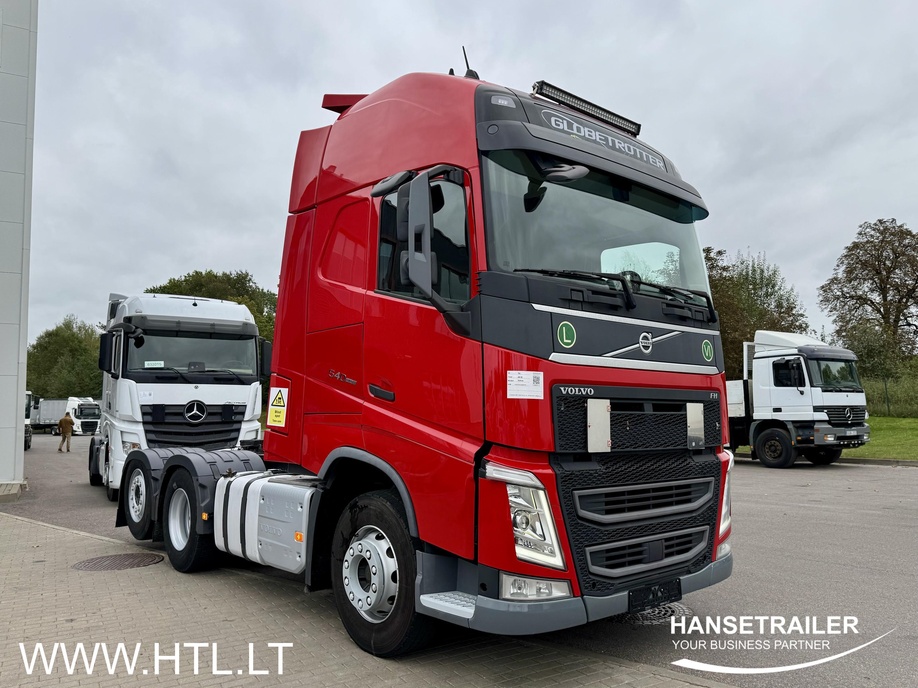 2018 tracteurs 6x2 Volvo FH Globetrotter XL