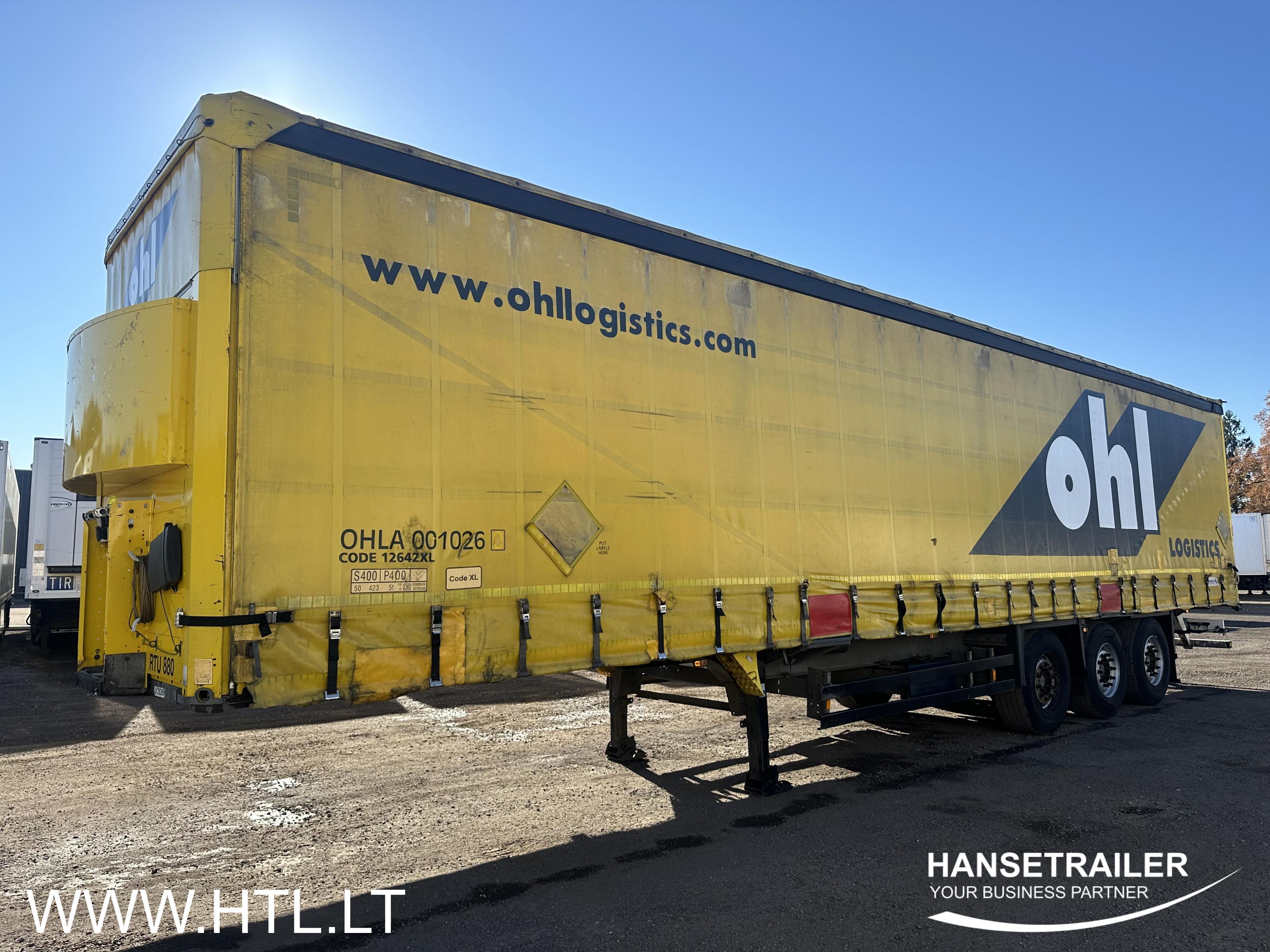 2013 Sattelanhänger Sattelcurtainsider Schmitz SCS 24/L