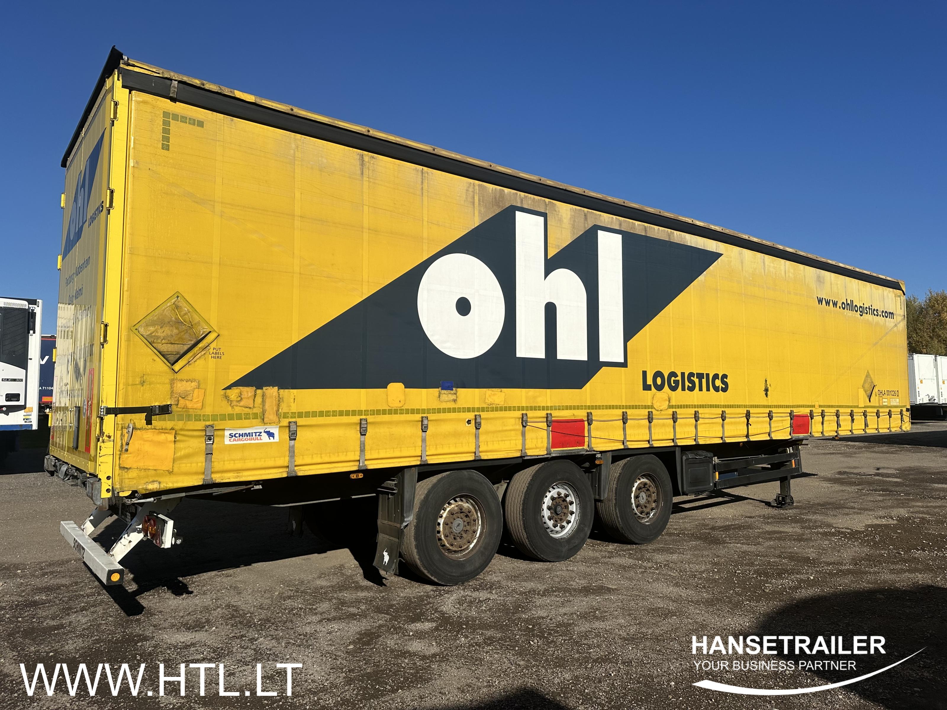 2013 Sattelanhänger Sattelcurtainsider Schmitz SCS 24/L