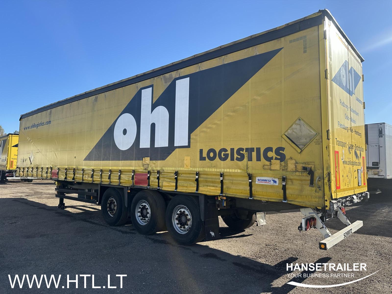 2013 Sattelanhänger Sattelcurtainsider Schmitz SCS 24/L